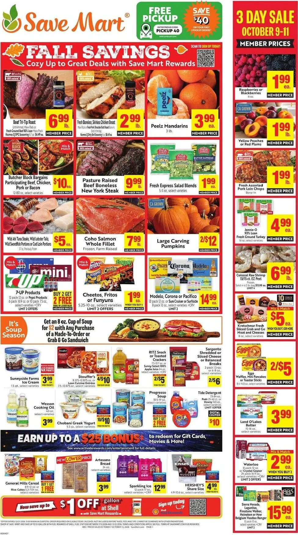 FALL SAVINGS