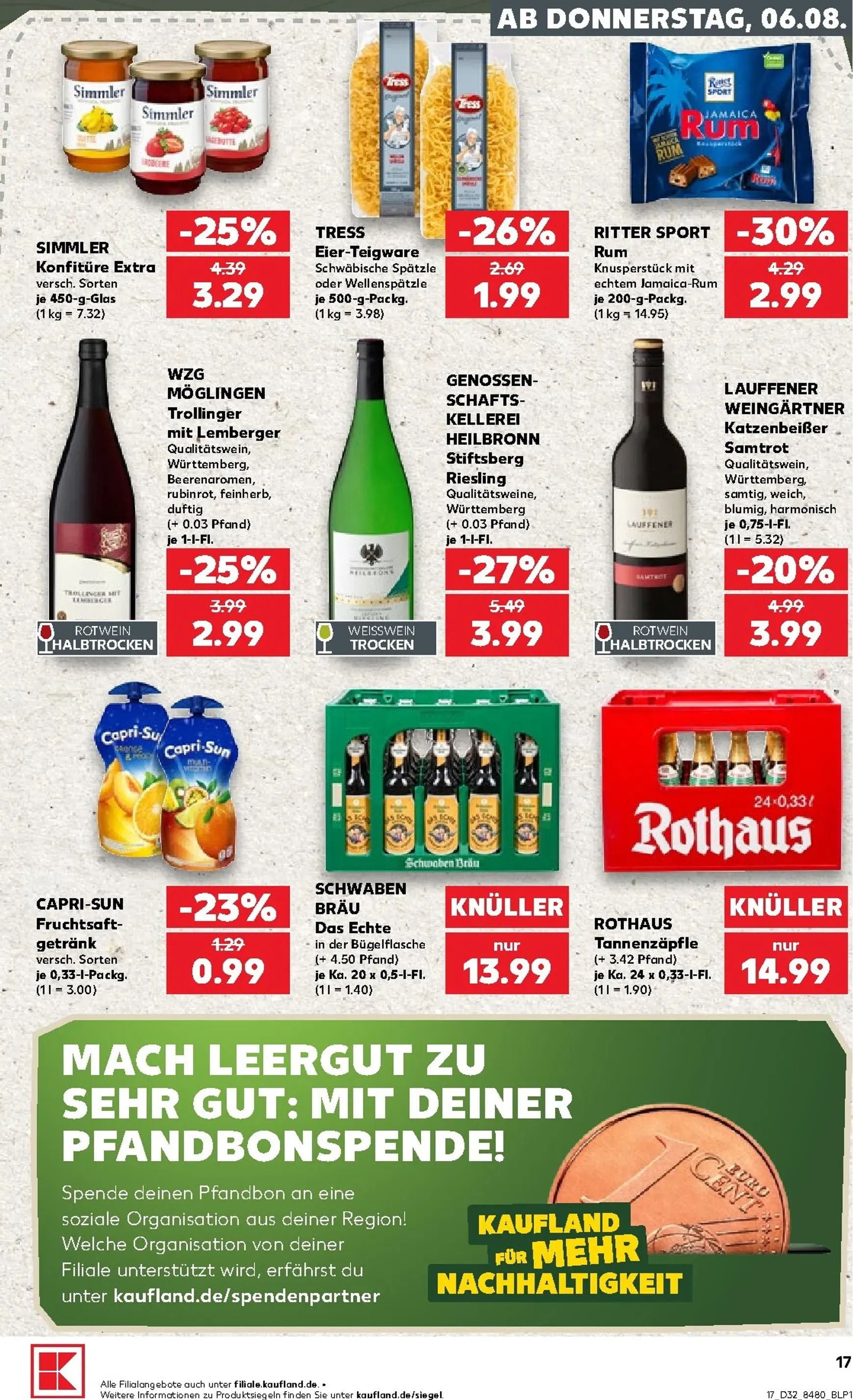Kaufland Prospekt nächste Woche – von Donnerstag 06.08.2026 bis Mittwoch 12.08.2026 von 6. August bis 12. August 2026 - Prospekt seite 18