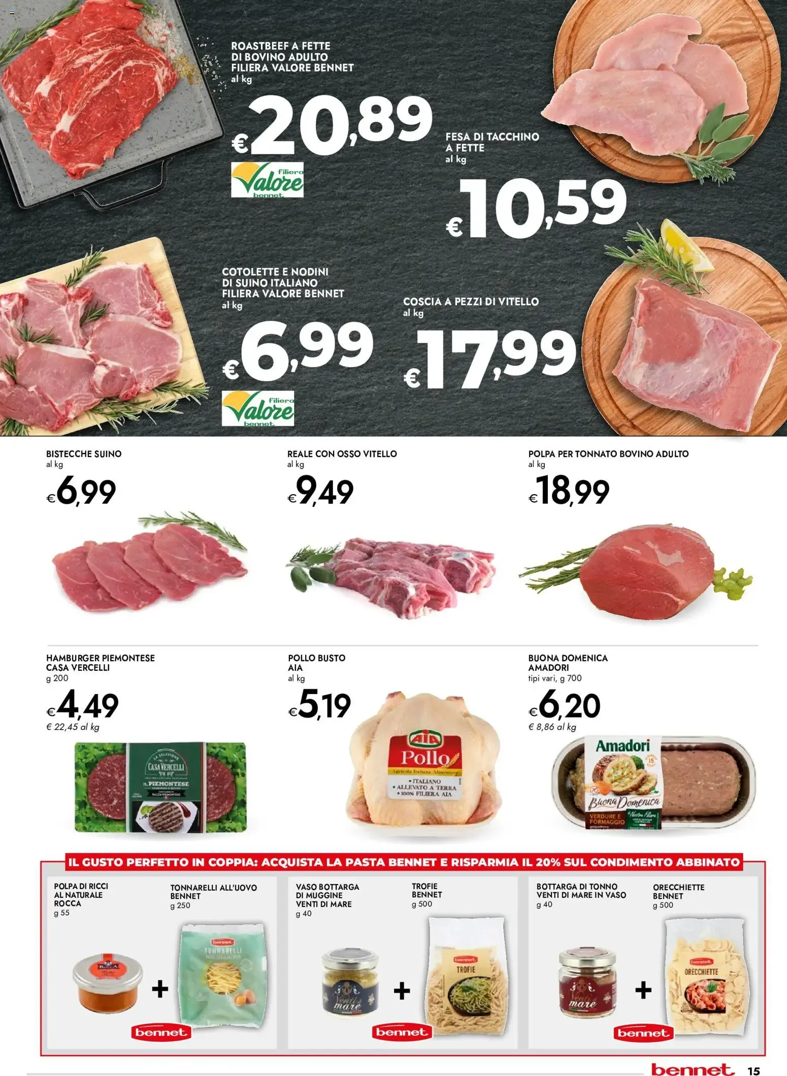 Bennet Grandi Marche Sconti da 10 settembre a 23 settembre di 2026 - Pagina del volantino 15