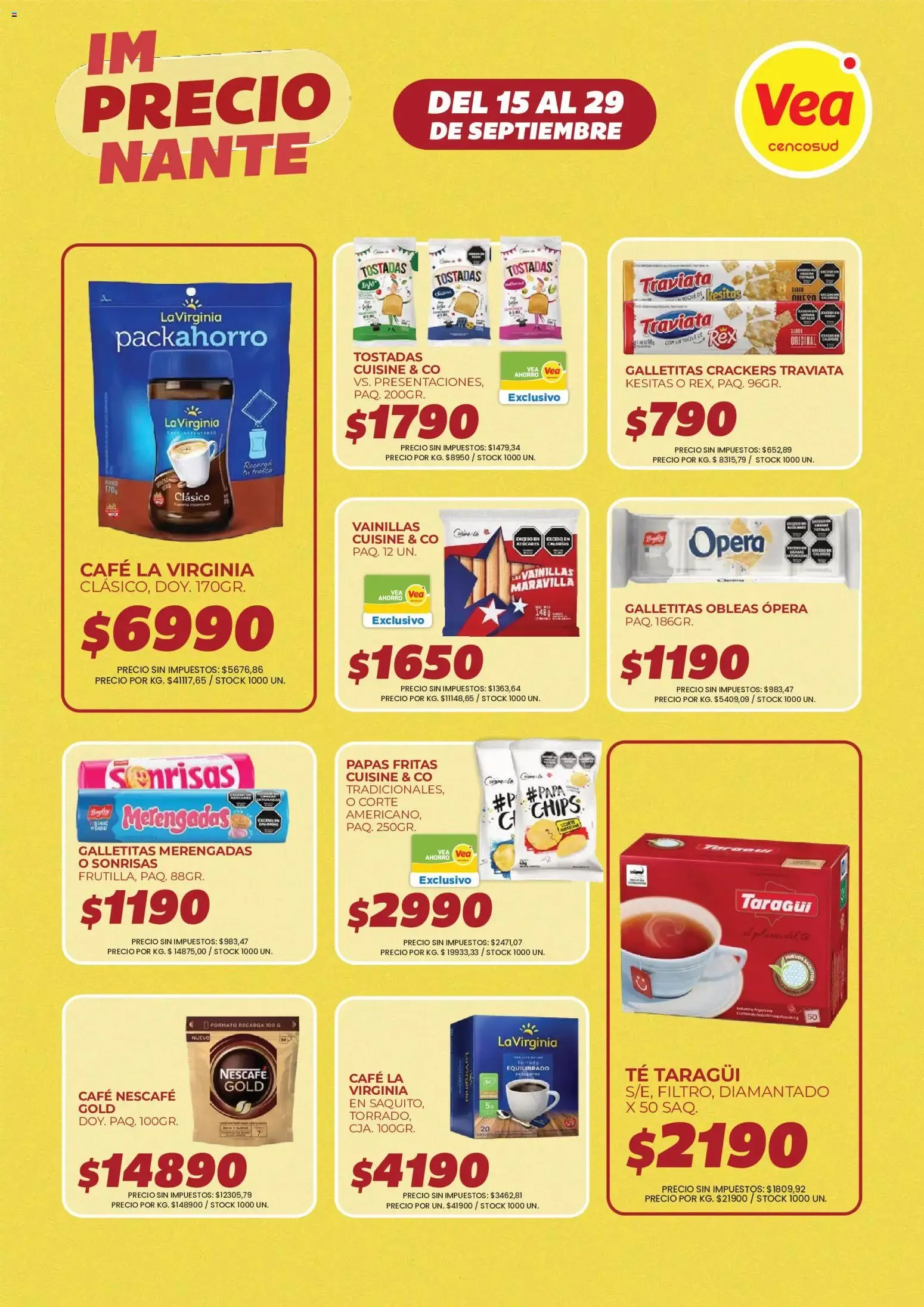 Ofertas de Vea - ImPRECIOnante del 15 al 29 de Septiembre 15 de septiembre al 29 de septiembre 2026 - Página 3 del catálogo