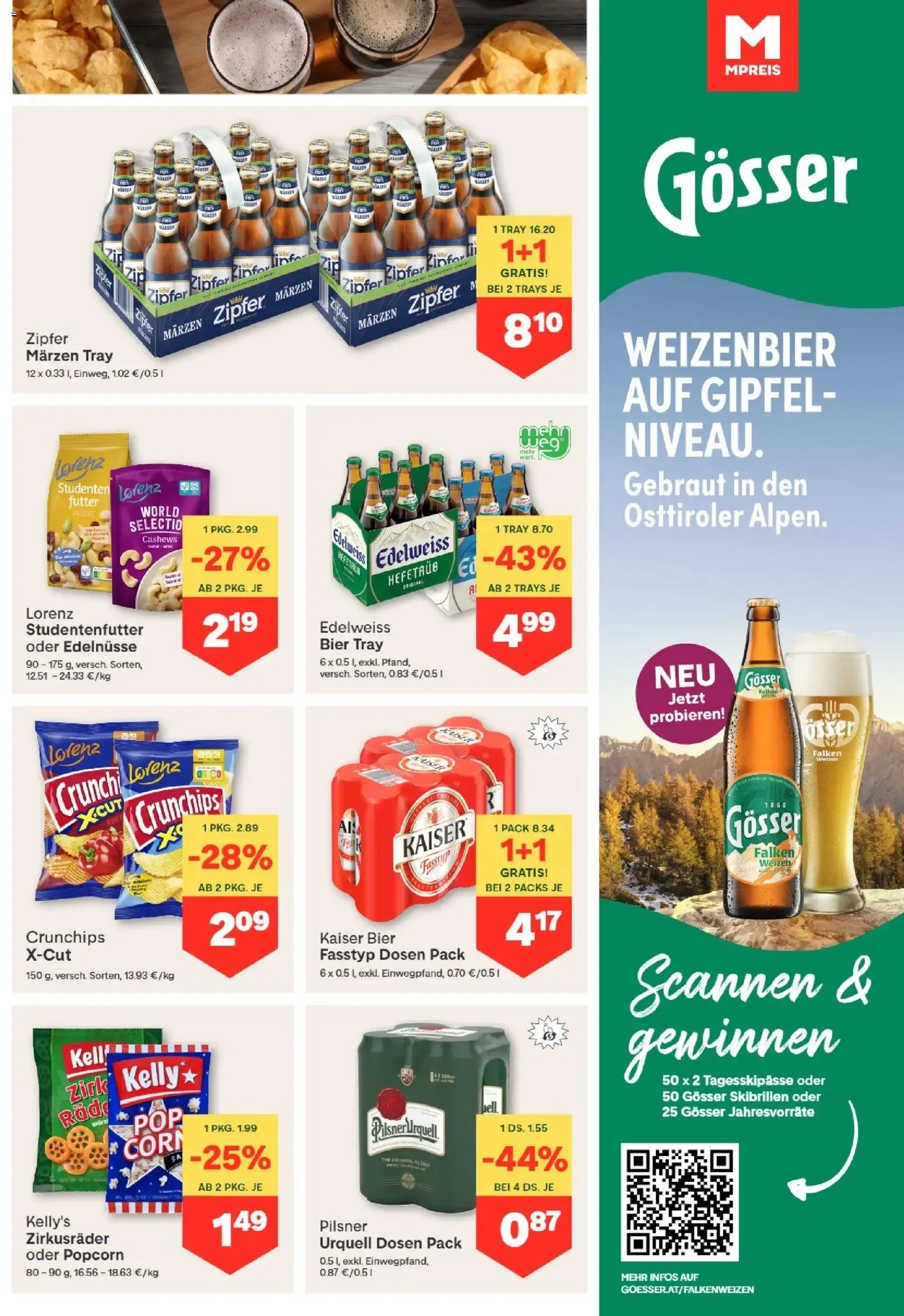 MPREIS Flugblatt von 15.10.2026 - Aktuelle Angebote von 15. Oktober bis 21. Oktober 2026 - Flugblätt seite 9