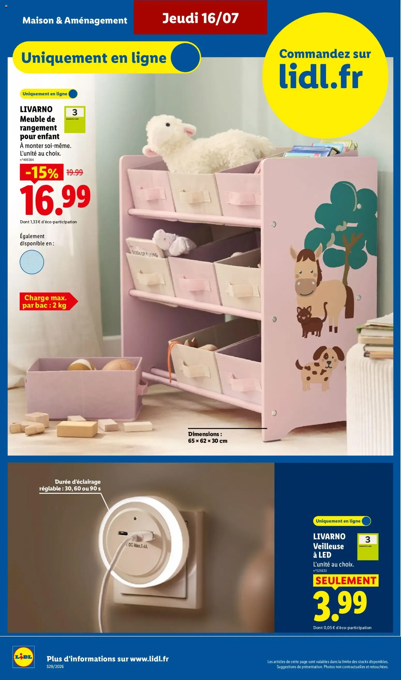 LIDL - Catálogo de ofertas Parkside y electrodomésticos du 13 juillet au 16 juillet 2026 - Catalogue page 14