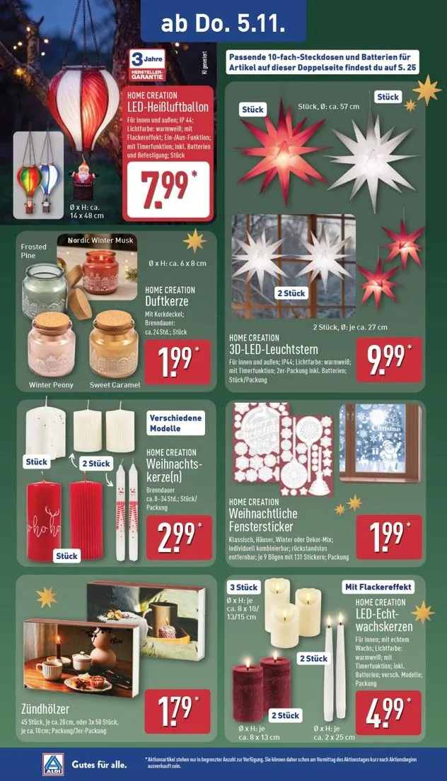 ALDI NORD - Ausblick Prospekt nächste Woche – von Montag 02.11.2026 bis Samstag 07.11.2026 von 2. November bis 7. November 2026 - Prospekt seite 11