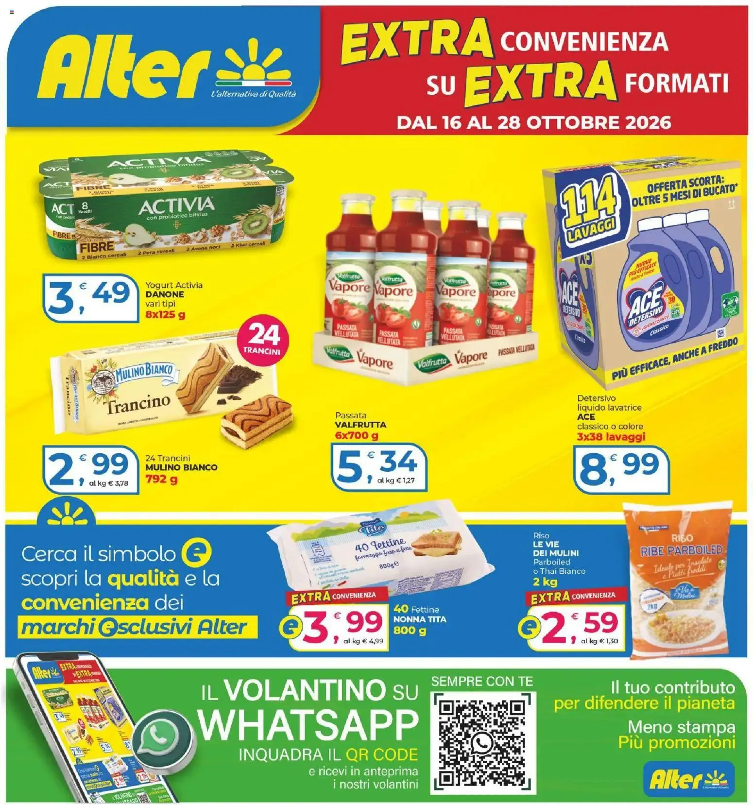 Nuovo Alter Discount volantino dal 16/10/2026 > offerte anteprima 🛍️ da 16 ottobre a 28 ottobre di 2026 - Pagina del volantino 1