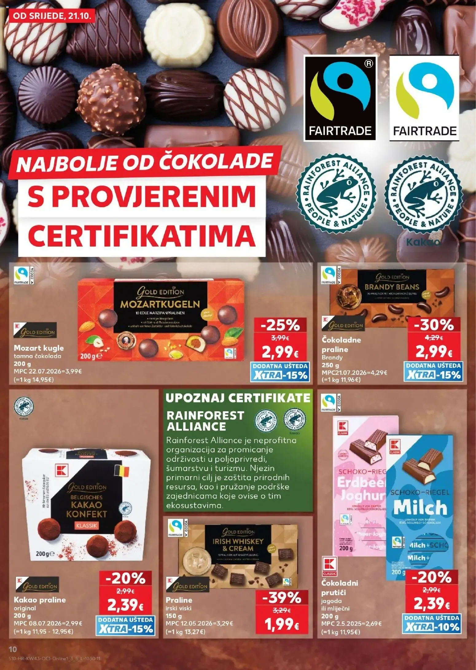 Katalog Kaufland Katalog novi od 21.10.2026 na listanje > letak digitalni od 21. listopada do 27. listopada 2026. - Pregled Stranica 10