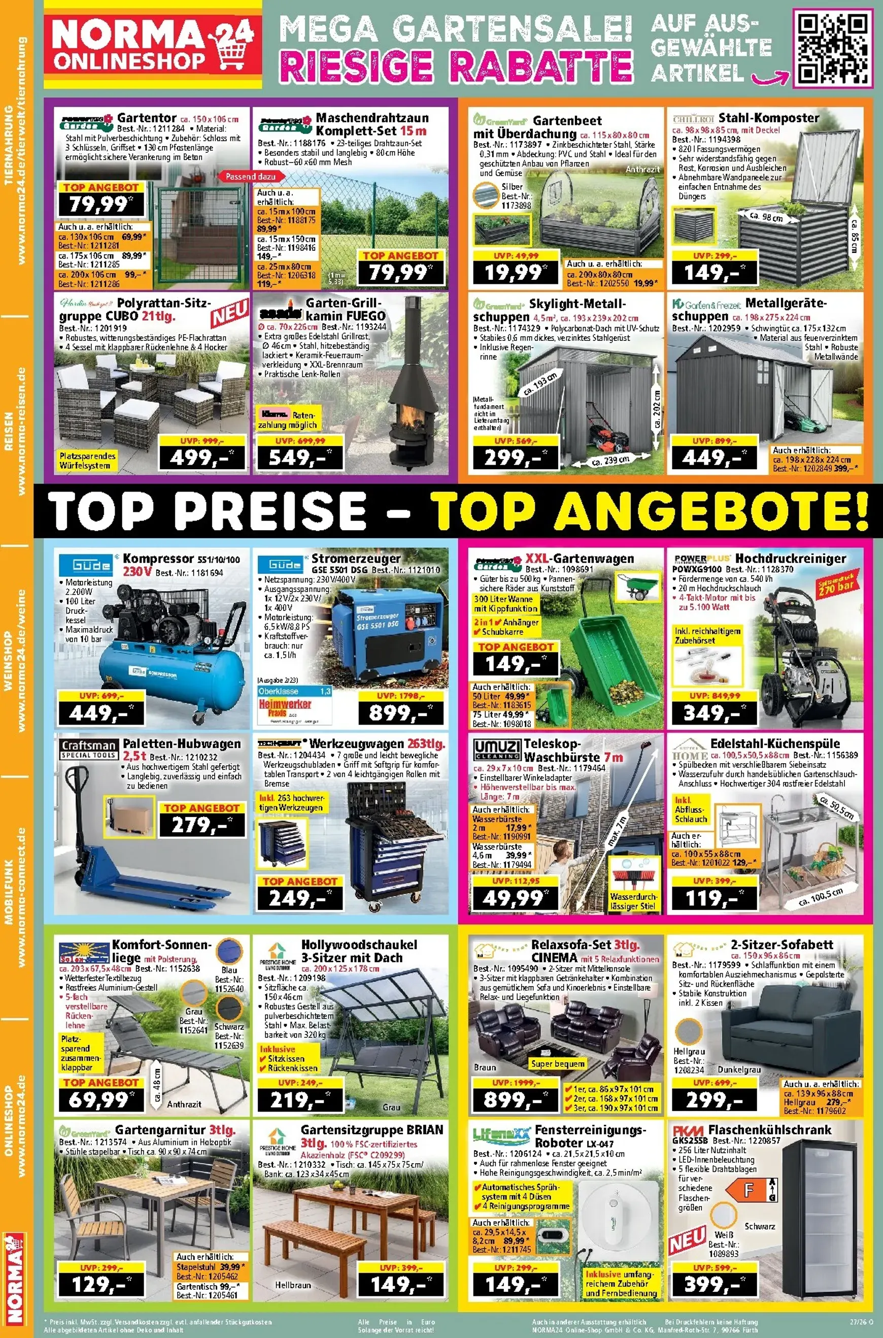 Norma24 - Onlineshop Prospekt – von Montag 29.06.2026 bis Sonntag 05.07.2026 von 29. Juni bis 5. Juli 2026 - Prospekt seite 2