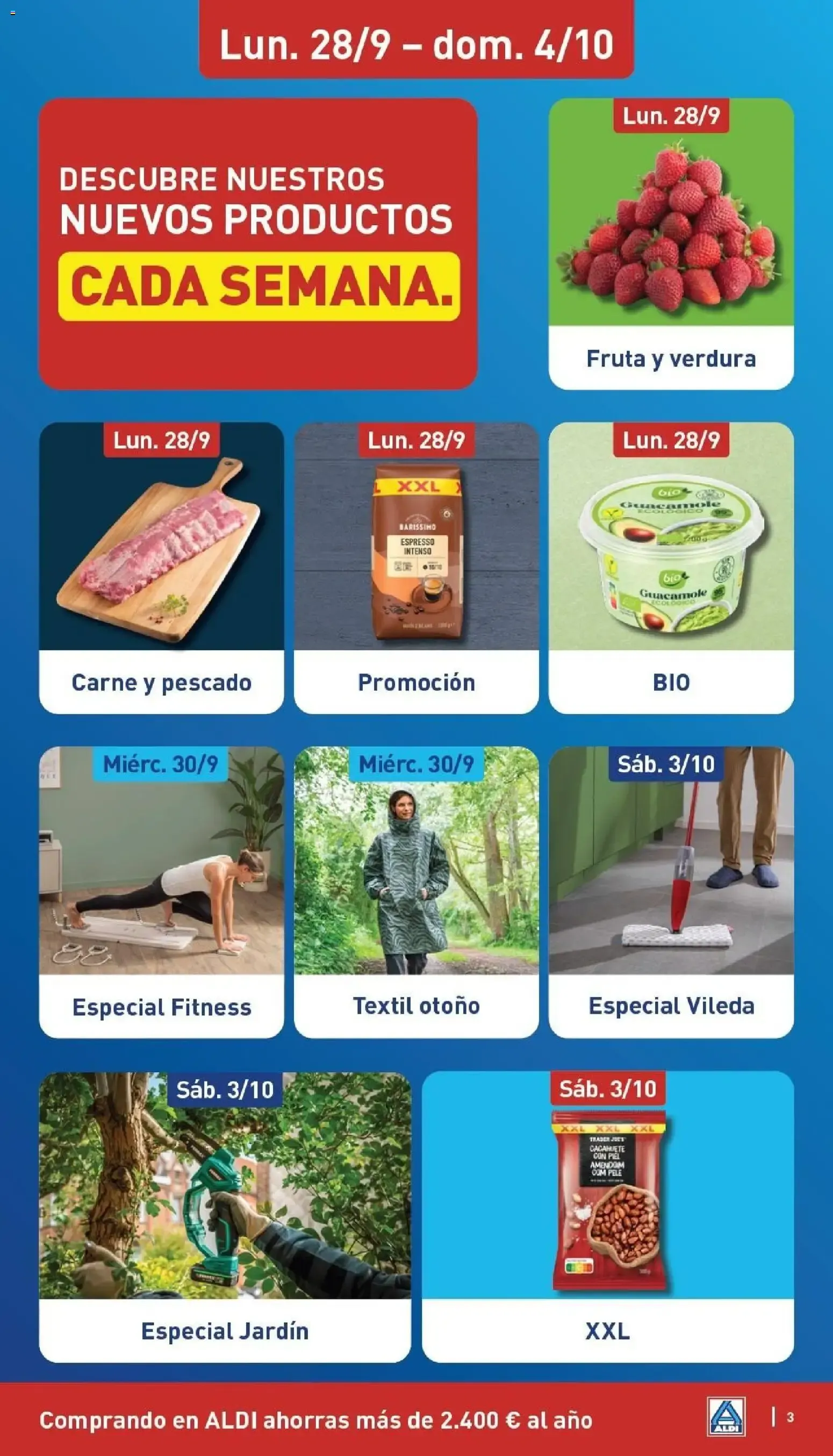 Catálogo de Aldi folleto Península del 28/09/2026 | Catálogo 28 de septiembre al 4 de octubre 2026 - Página 3
