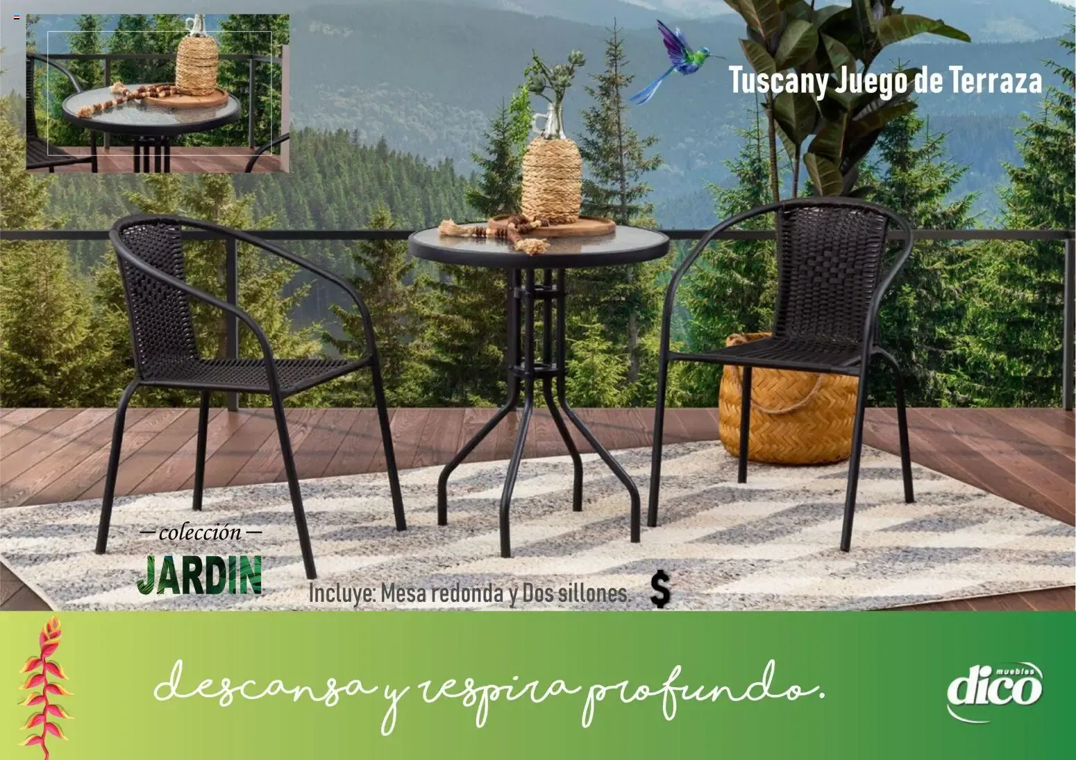 Catálogo de Muebles Dico catálogo Coleccion Jardin (14/04/2026 - 31/12/2026) - catálogo en línea 14 de abril al 31 de diciembre 2026 - Pagina 3