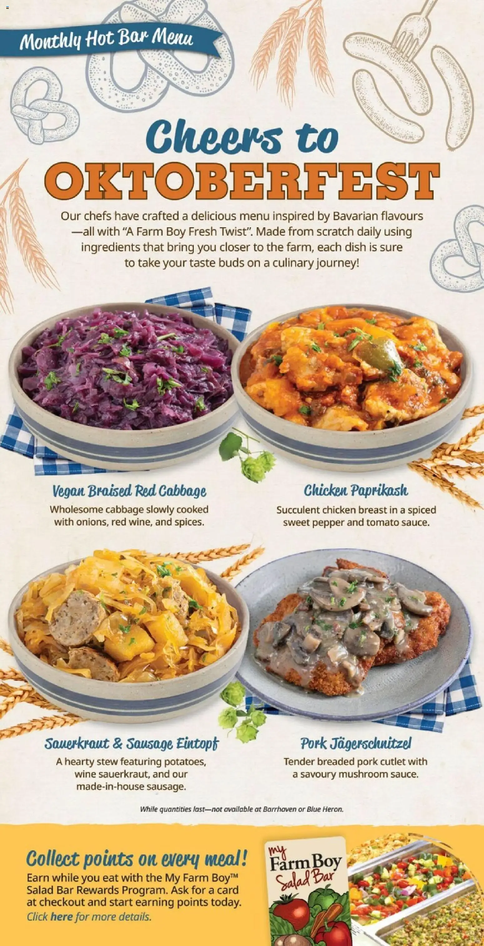 THANKSGIVING DINNERS from September 24 to September 30 2026 - flyer page 12