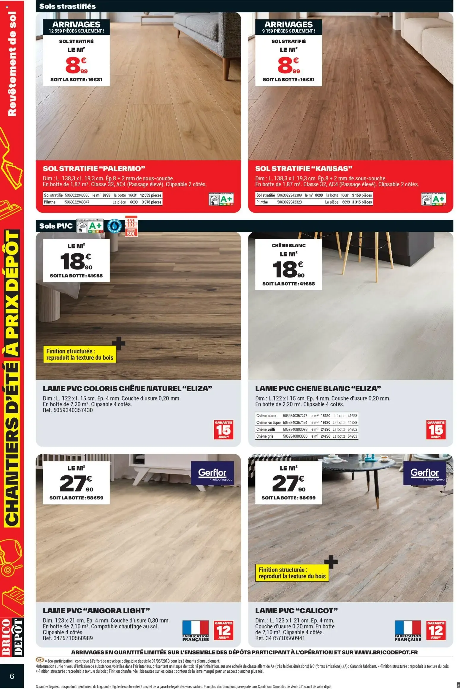 Brico Dépôt catalogue à partir du 17/07/2026 - promo en ligne du 17 juillet au 30 juillet 2026 - Catalogue page 6