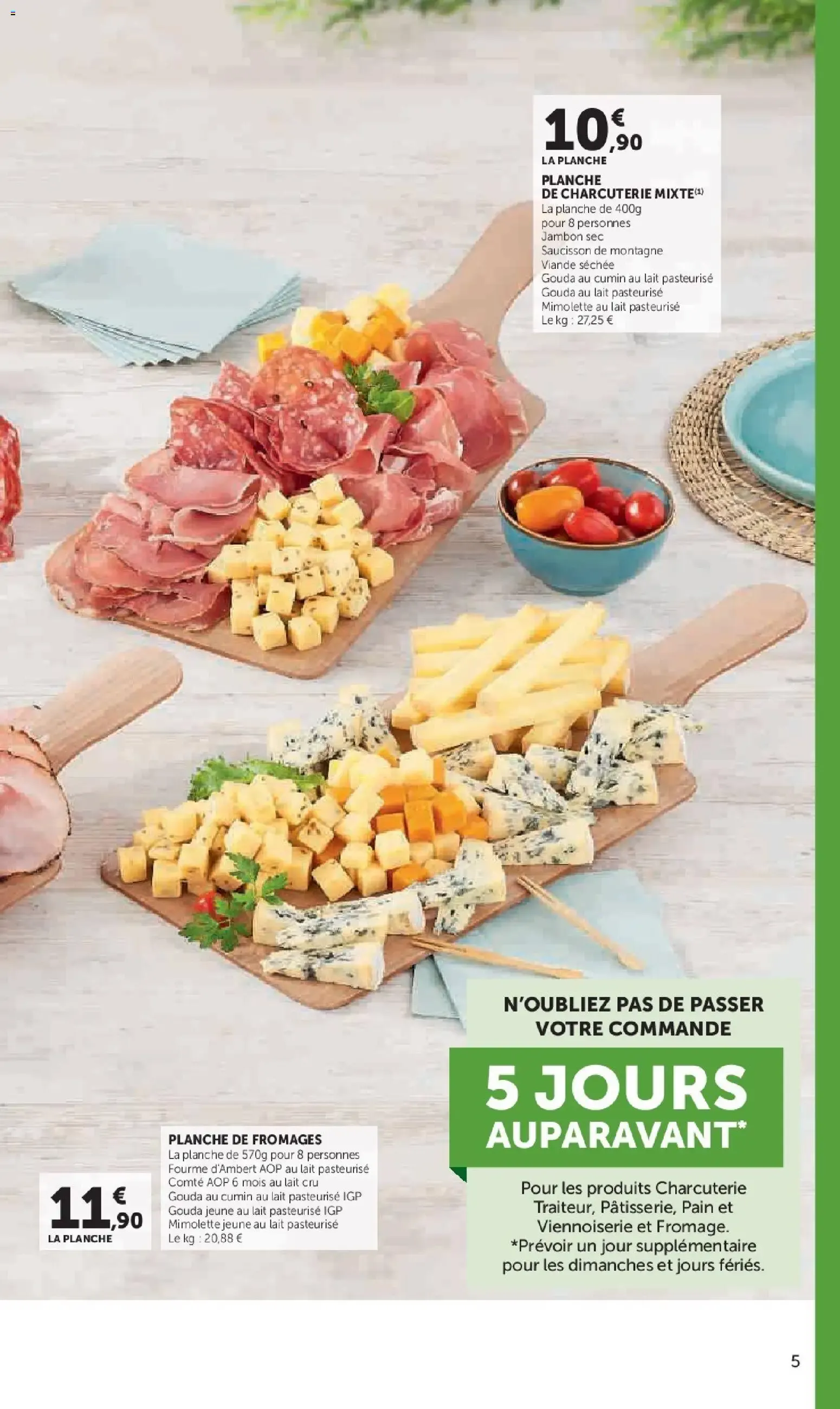 Hyper U - La carte Printemps Été à partir du 03/03/2026 - promo en ligne du 3 mars au 4 octobre 2026 - Catalogue page 5