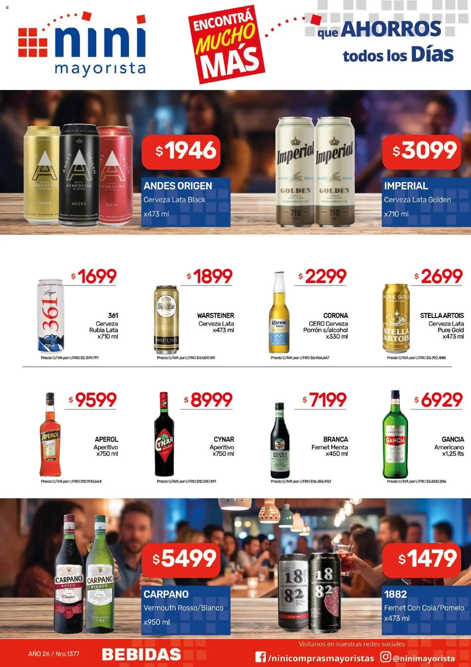 Ofertas de NINI Mayorista catálogo del 14/09/2026 - 20/09/2026 14 de septiembre al 20 de septiembre 2026 - Página 17 del catálogo