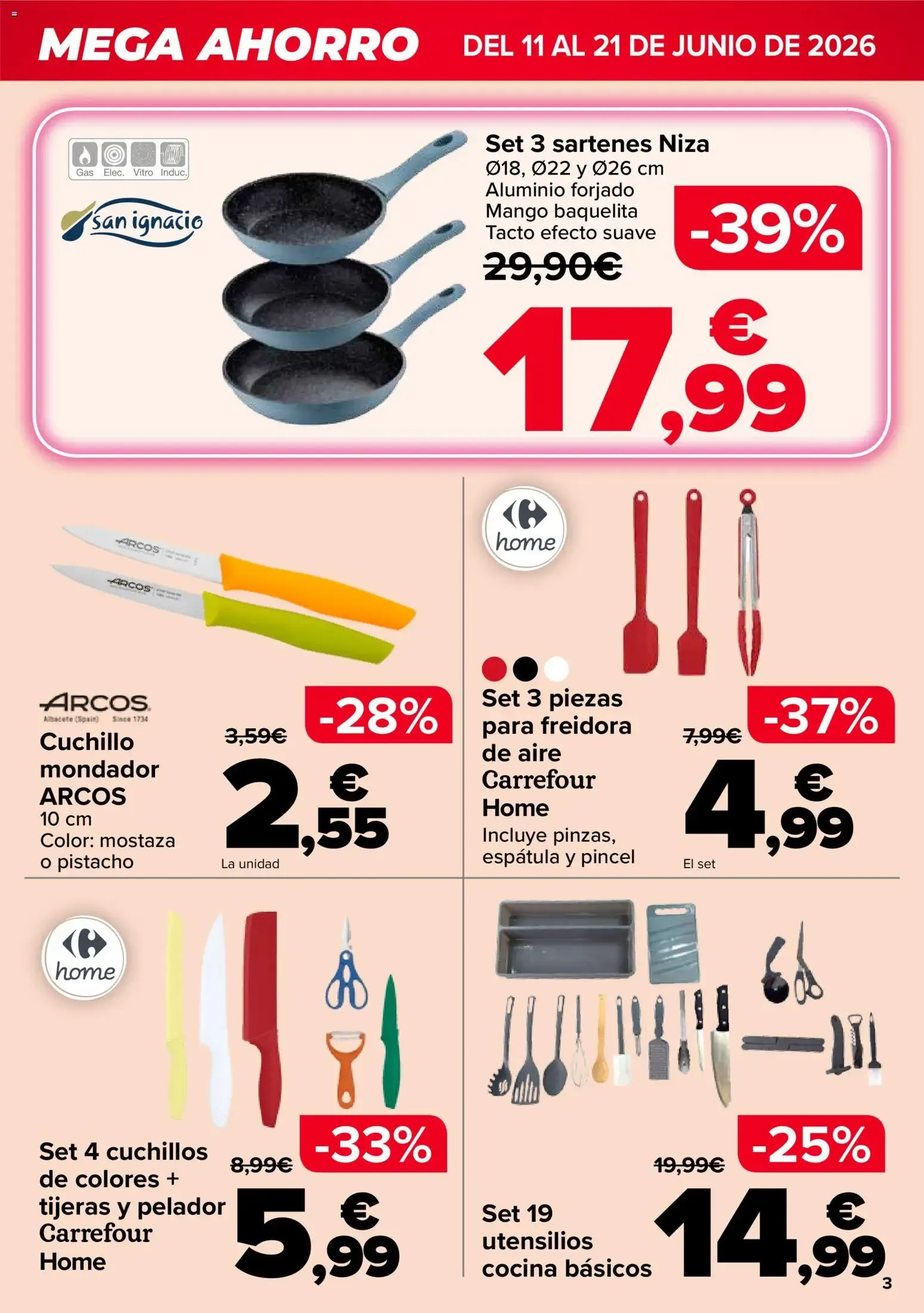 Catálogo de Carrefour Mega Ahorro del 11/06/2026 | Catálogo 11 de junio al 21 de junio 2026 - Página 3