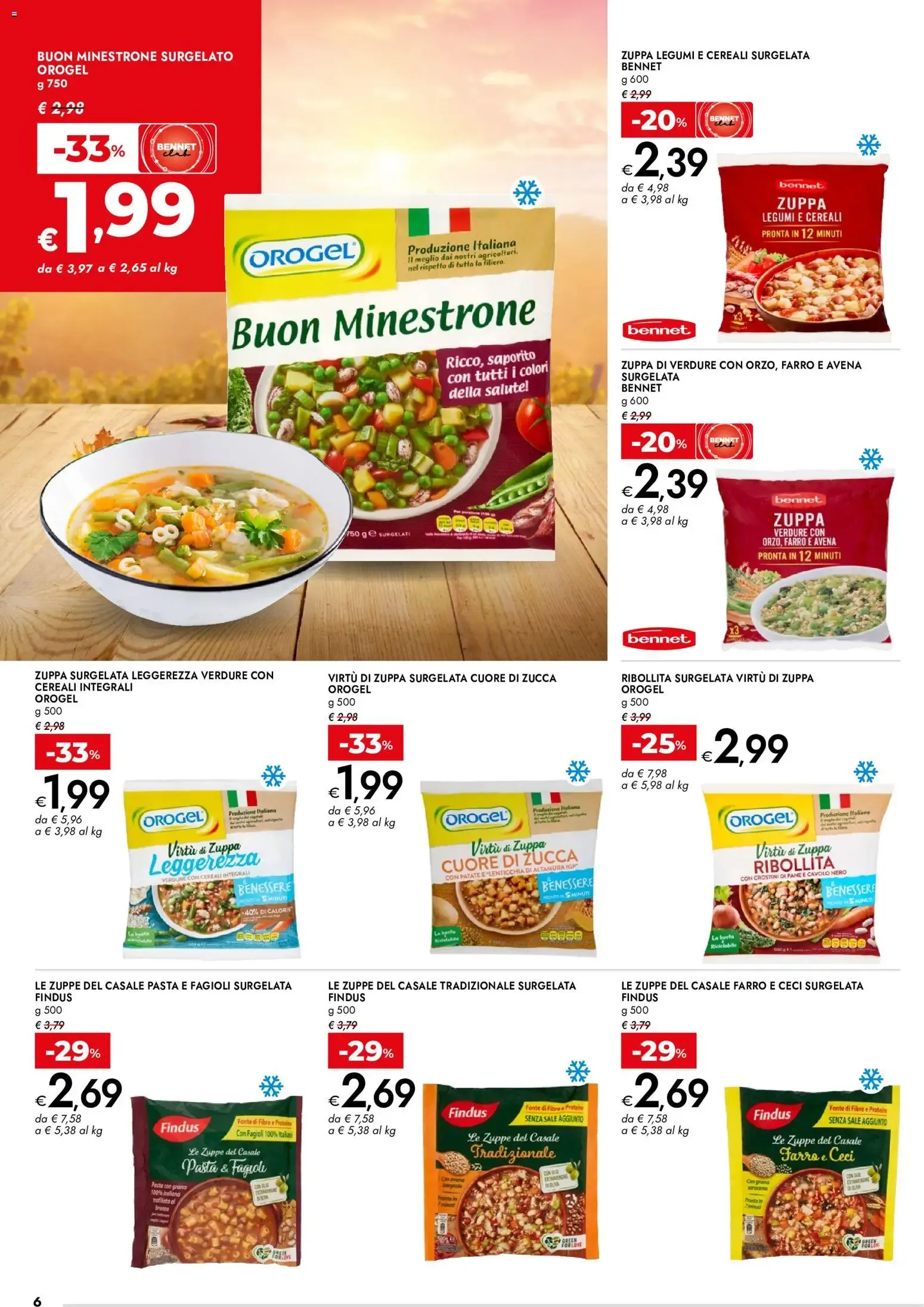 Nuovo bennet volantino L'autunno In Tavola dal 01/10/2026 > offerte anteprima 🛍️ da 1 ottobre a 14 ottobre di 2026 - Pagina del volantino 6