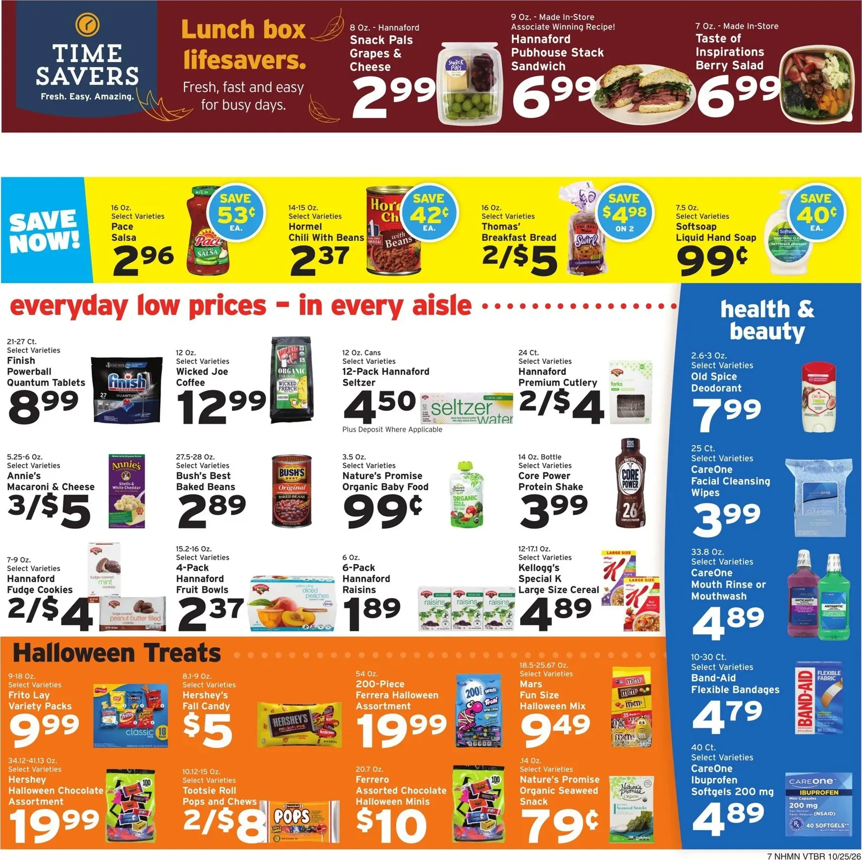 Weekly ad Hannaford Value that adds up. Fall into great prices. from October 25 to October 31 2026 - Page 7