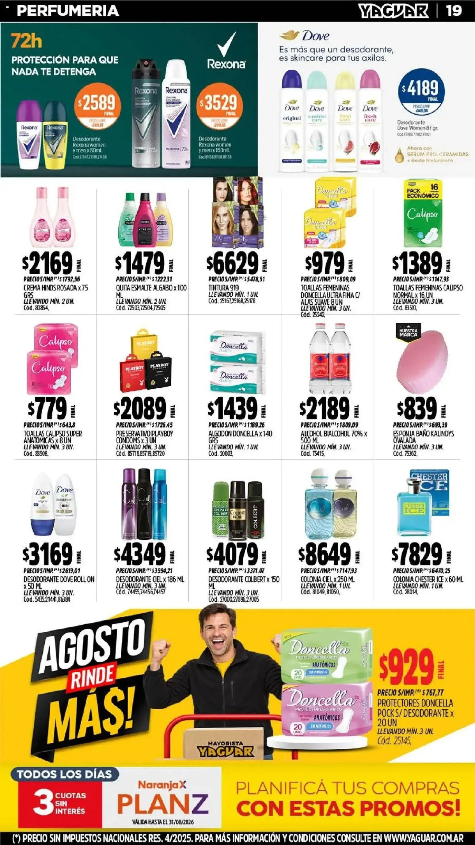 Ofertas de Yaguar - Oferta Semanal Trelew del 24/08/2026 - 30/08/2026 24 de agosto al 30 de agosto 2026 - Página 19 del catálogo
