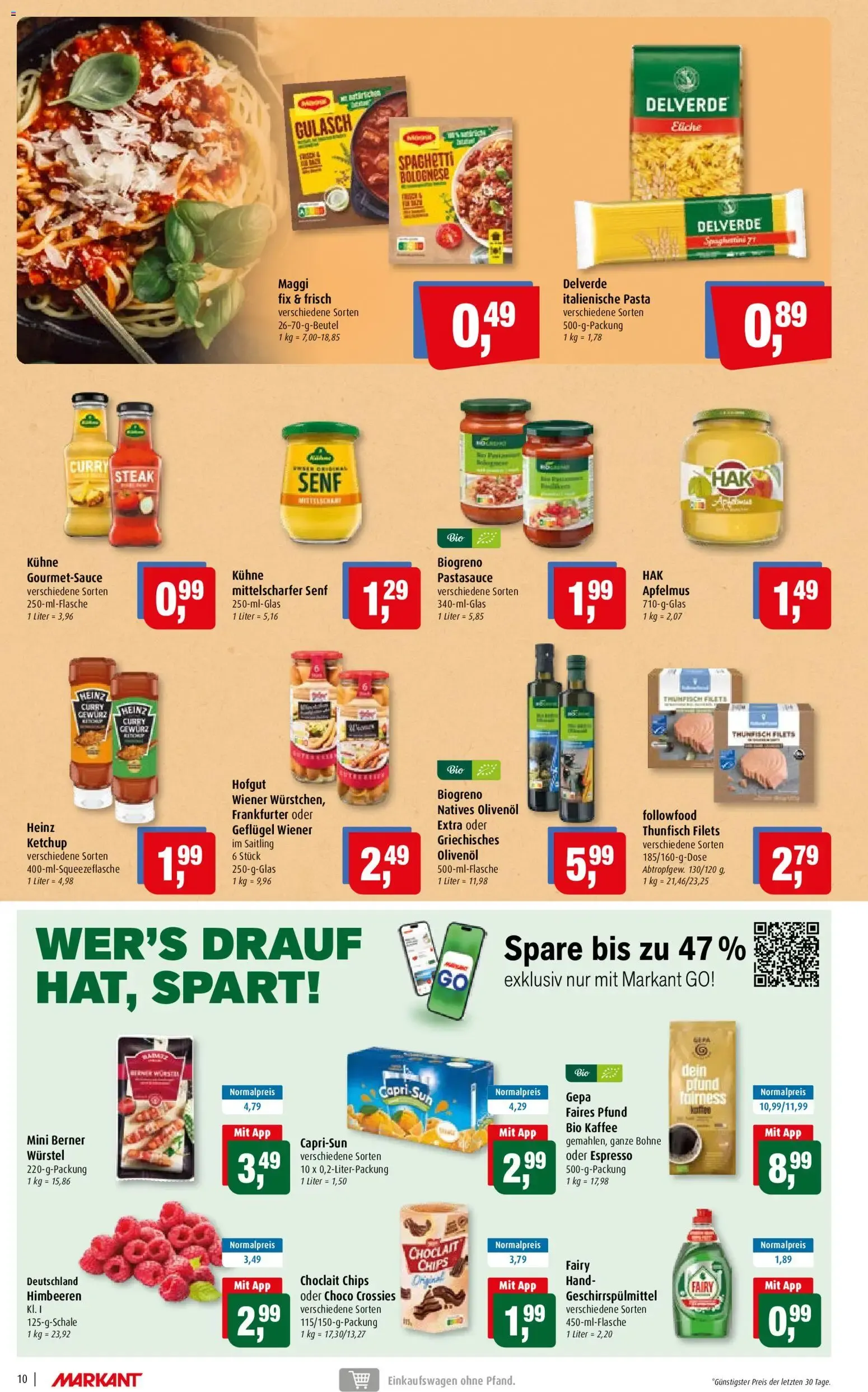 Markant Prospekt (ab 22.06.2026) zum Blättern von 22. Juni bis 27. Juni 2026 - Prospekt seite 10