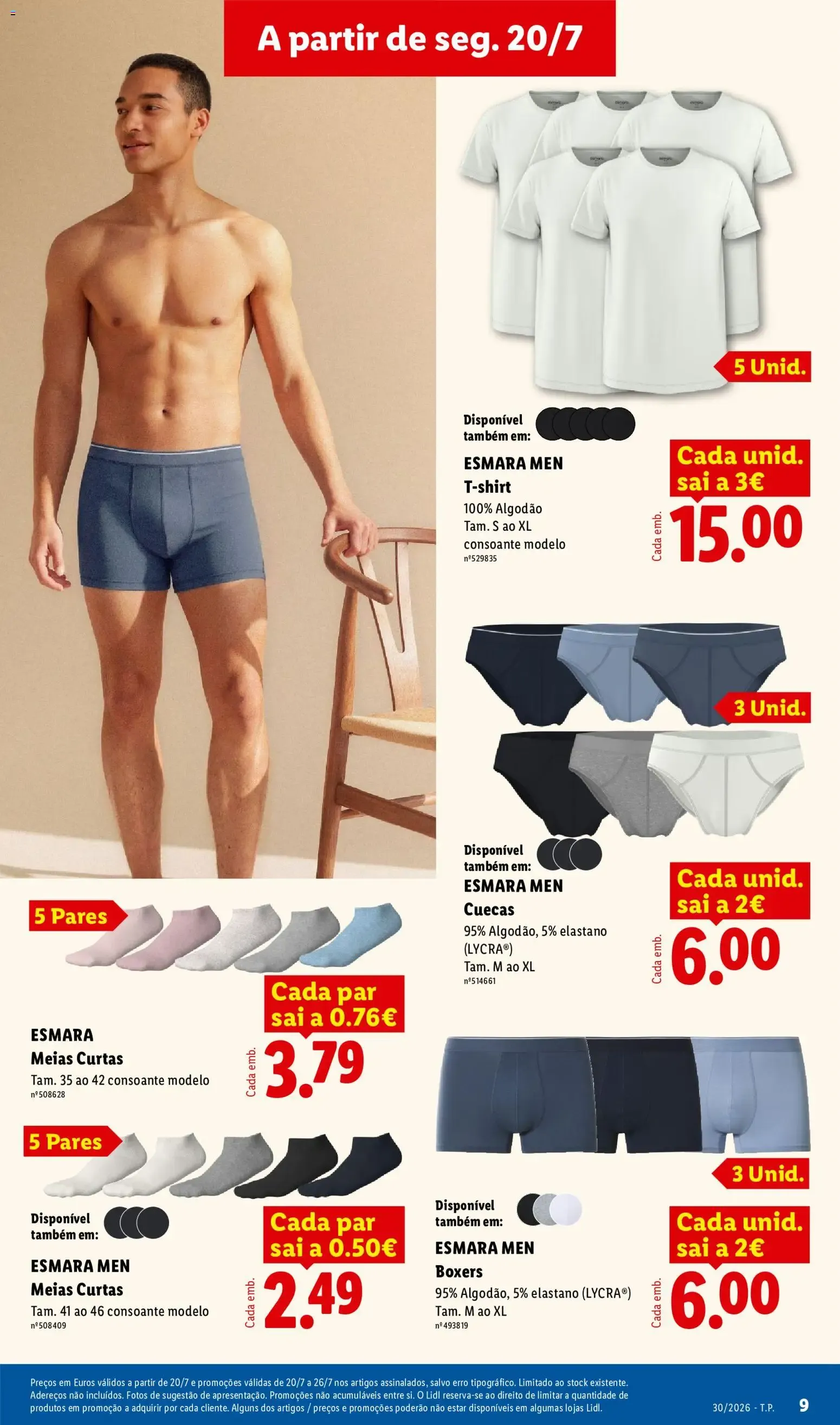 Folheto Lidl Novidades » de 20/07/2026 - 26/07/2026 de 20 de julho até 2 de agosto 2026 - Pagina 9