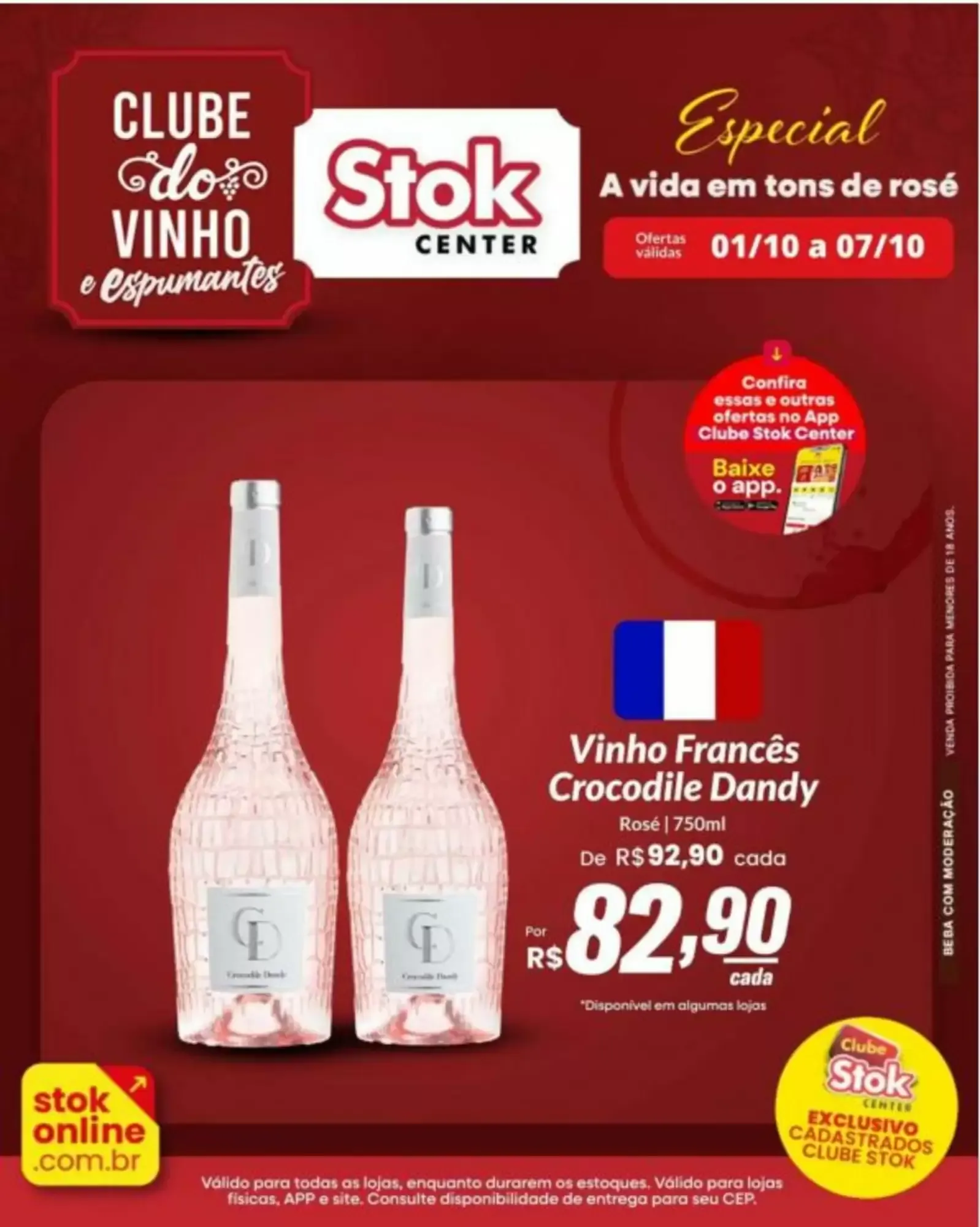 Encarte de Stok Center - Clube do Vinho: Especial A vida em tons de rosé 1 de outubro até 7 de outubro 2026 - Pagina 3