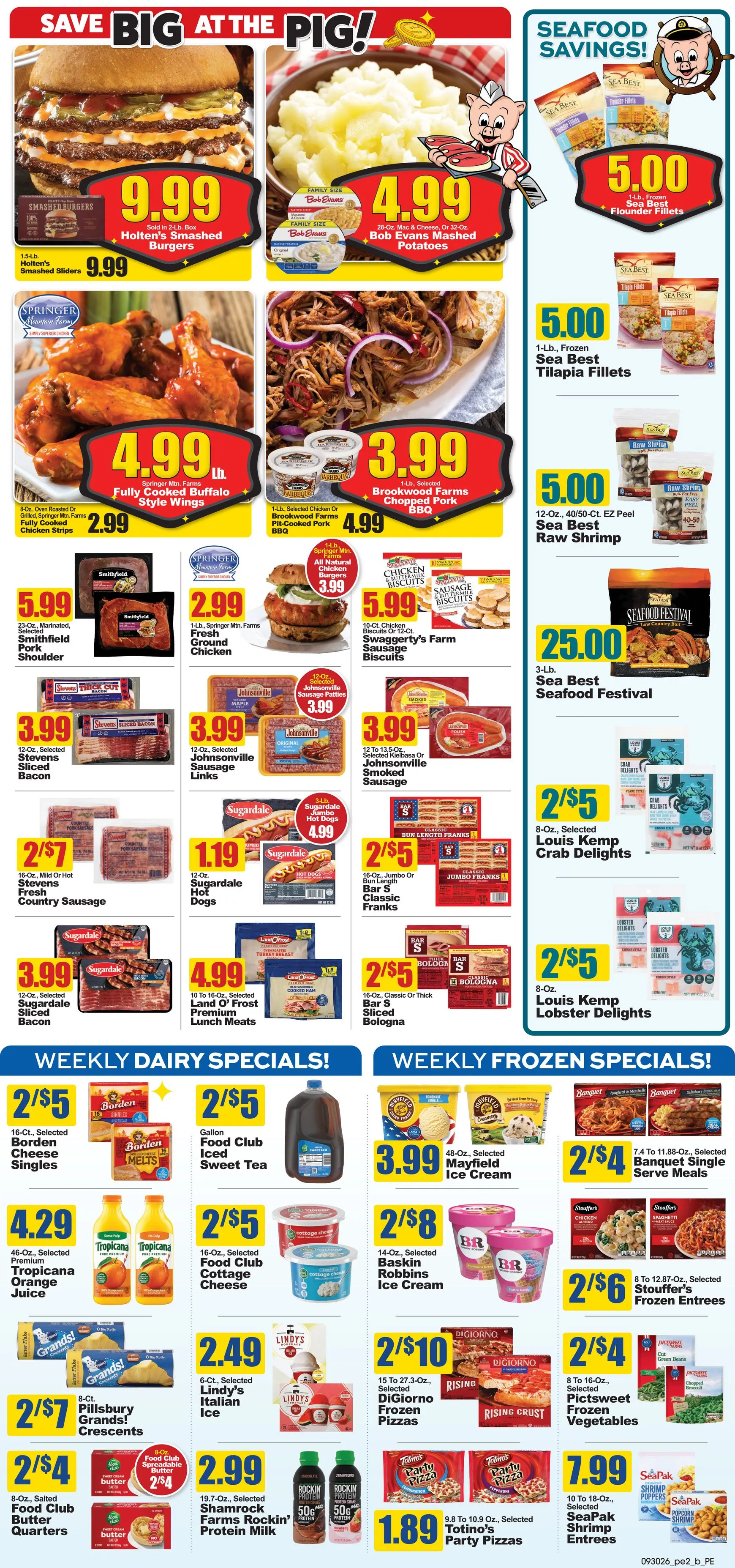 Weekly ad Current Piggly Wiggly leaflet valid from Wednesday 09/30/2026 to Tuesday 10/06/2026 from September 30 to October 6 2026 - Page 2