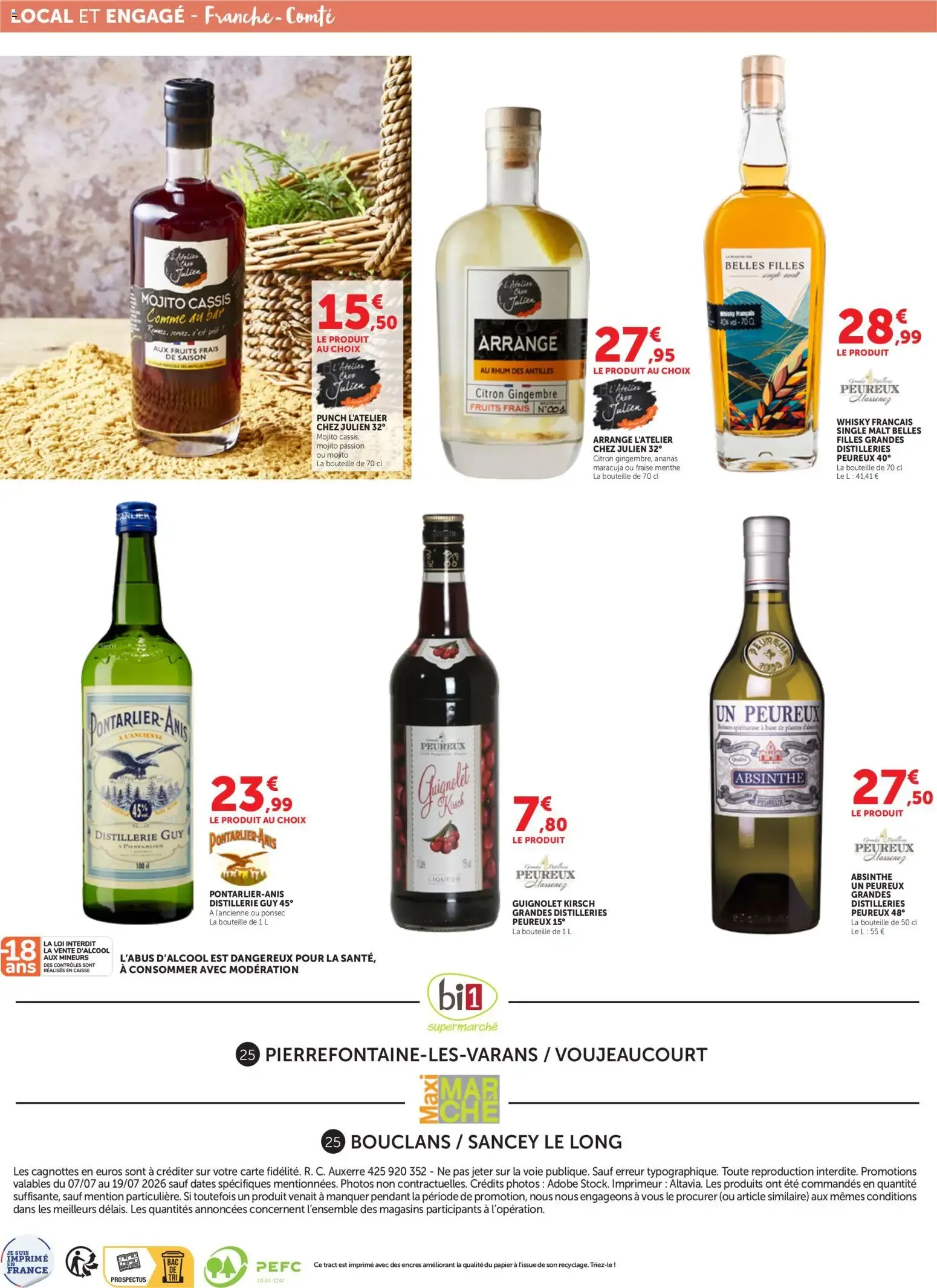 bi1 Catalogue Maxi Marché à partir du 07/07/2026 - promo en ligne du 7 juillet au 19 juillet 2026 - Catalogue page 8