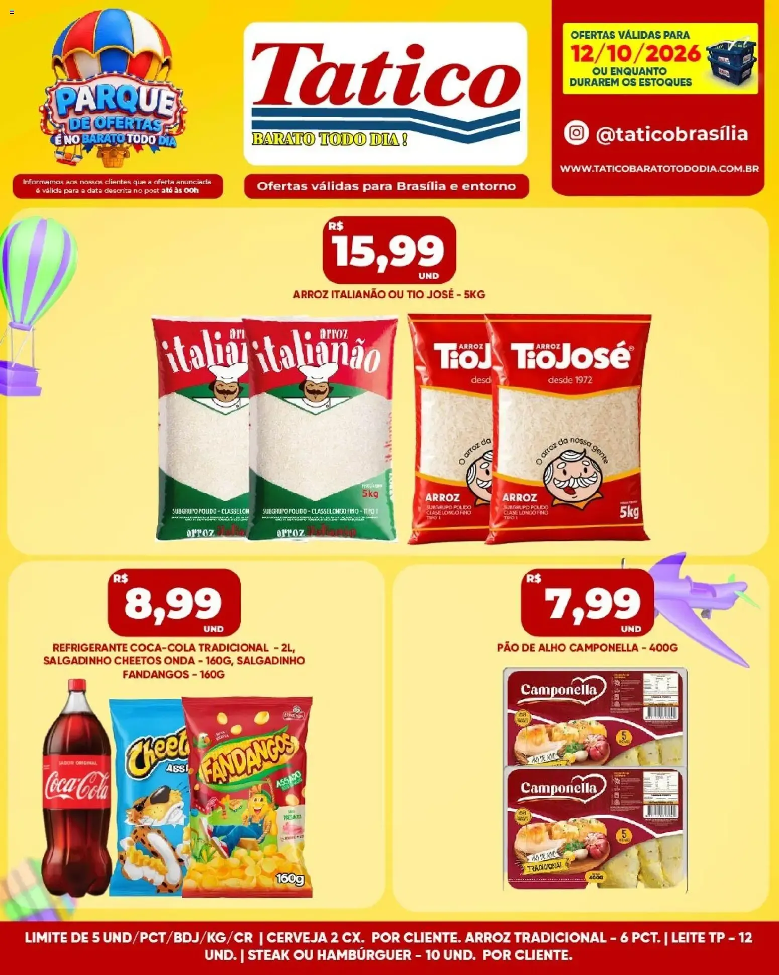 Encarte de Tatico ofertas do Dia de 12/10/2026 | Promoções Online 12 de outubro até 12 de outubro 2026 - Pagina 8