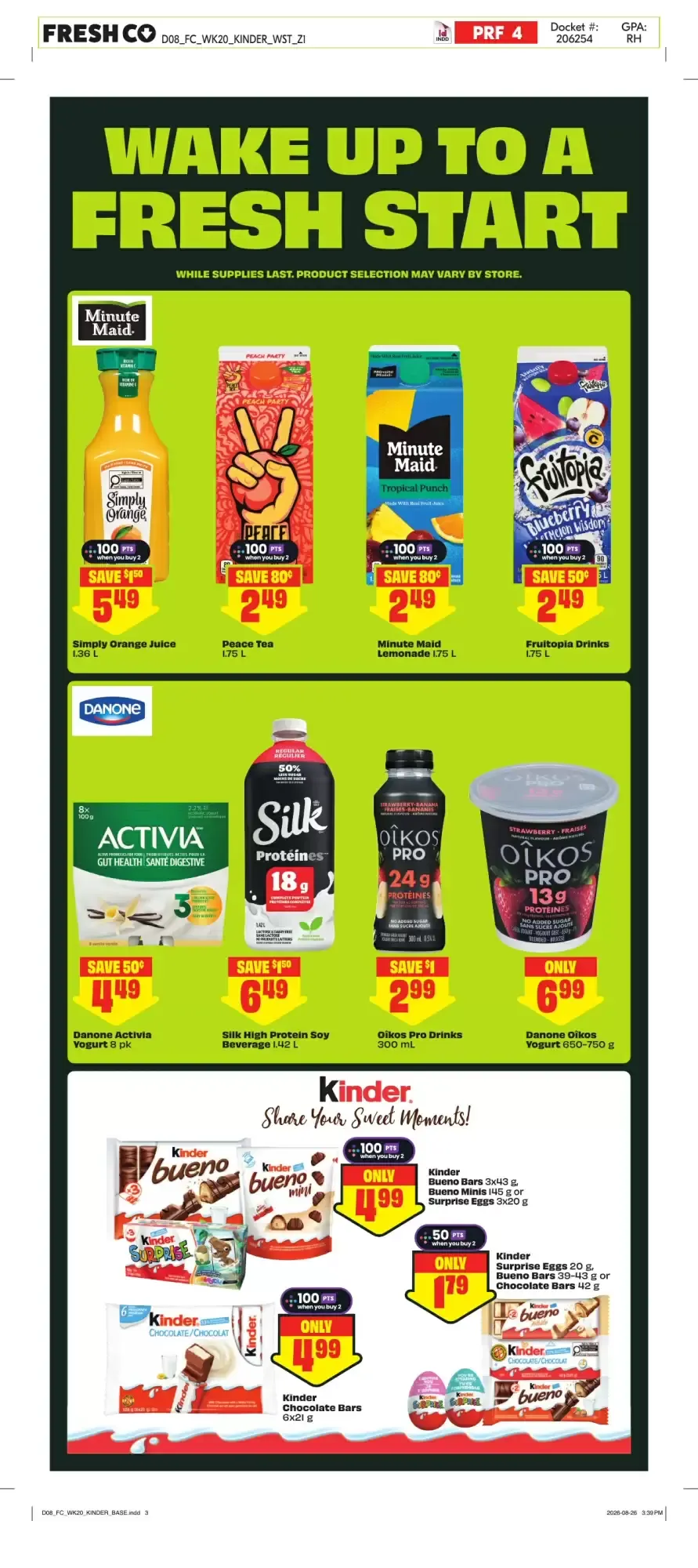 Fresh Co Back to Routine Deals from September 10 to September 16 2026 - flyer page 11