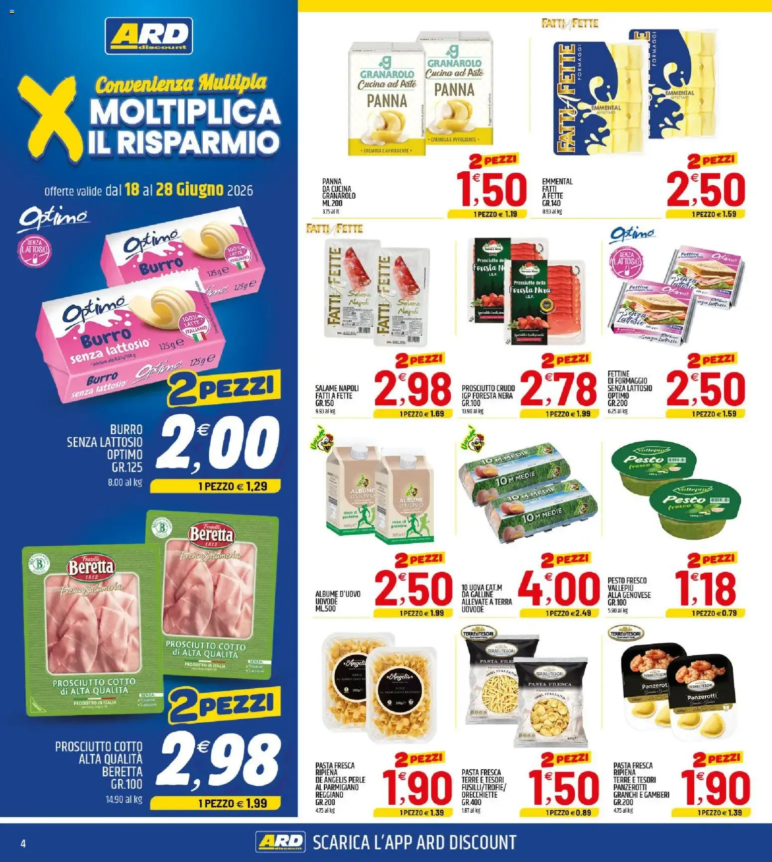 Nuovo ARD Discount volantino dal 18/06/2026 > offerte anteprima 🛍️ da 18 giugno a 28 giugno di 2026 - Pagina del volantino 4