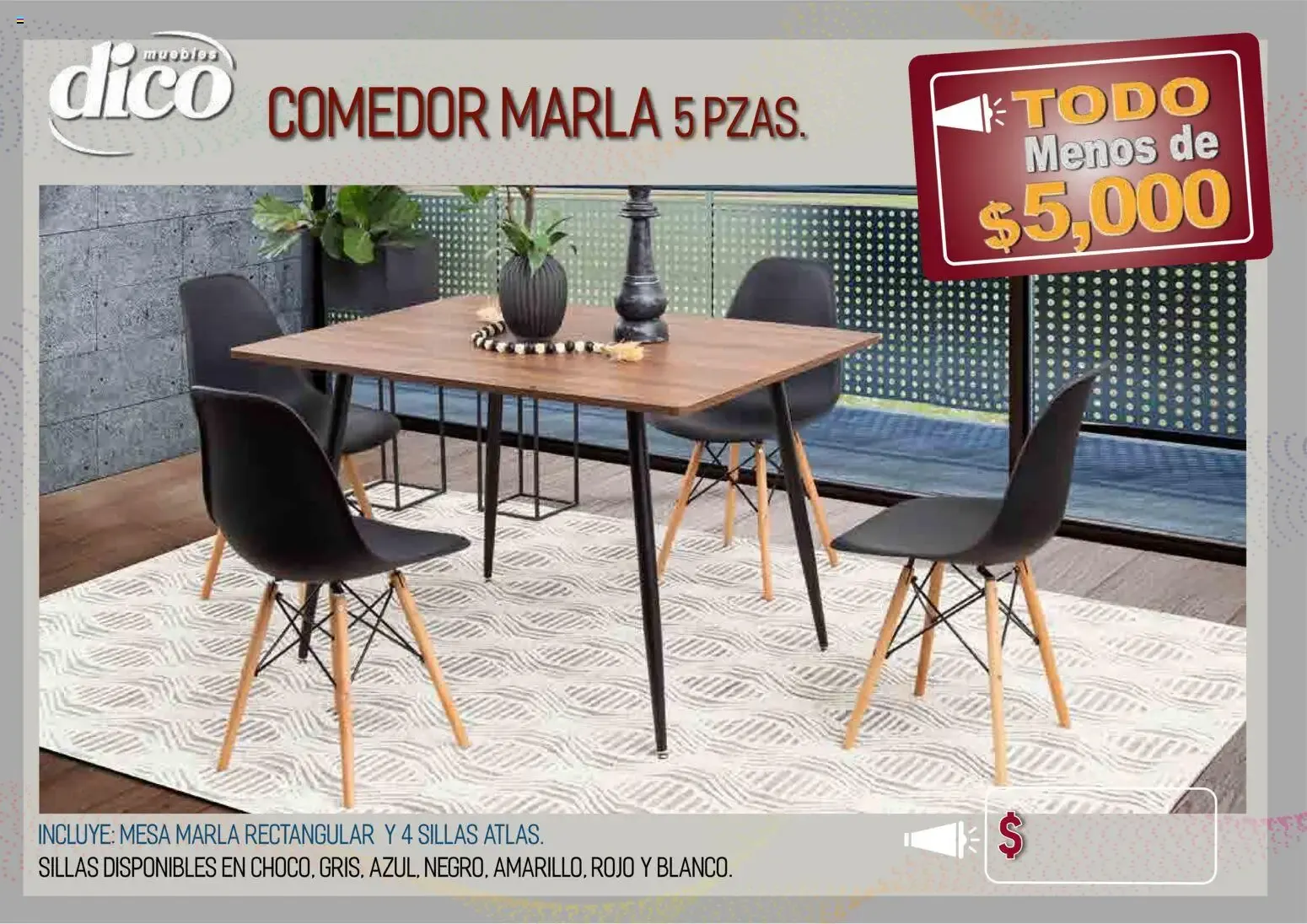 Catálogo de Muebles Dico - Todo Menos de $5,000 9 de abril al 31 de diciembre 2026 - Pagina 22