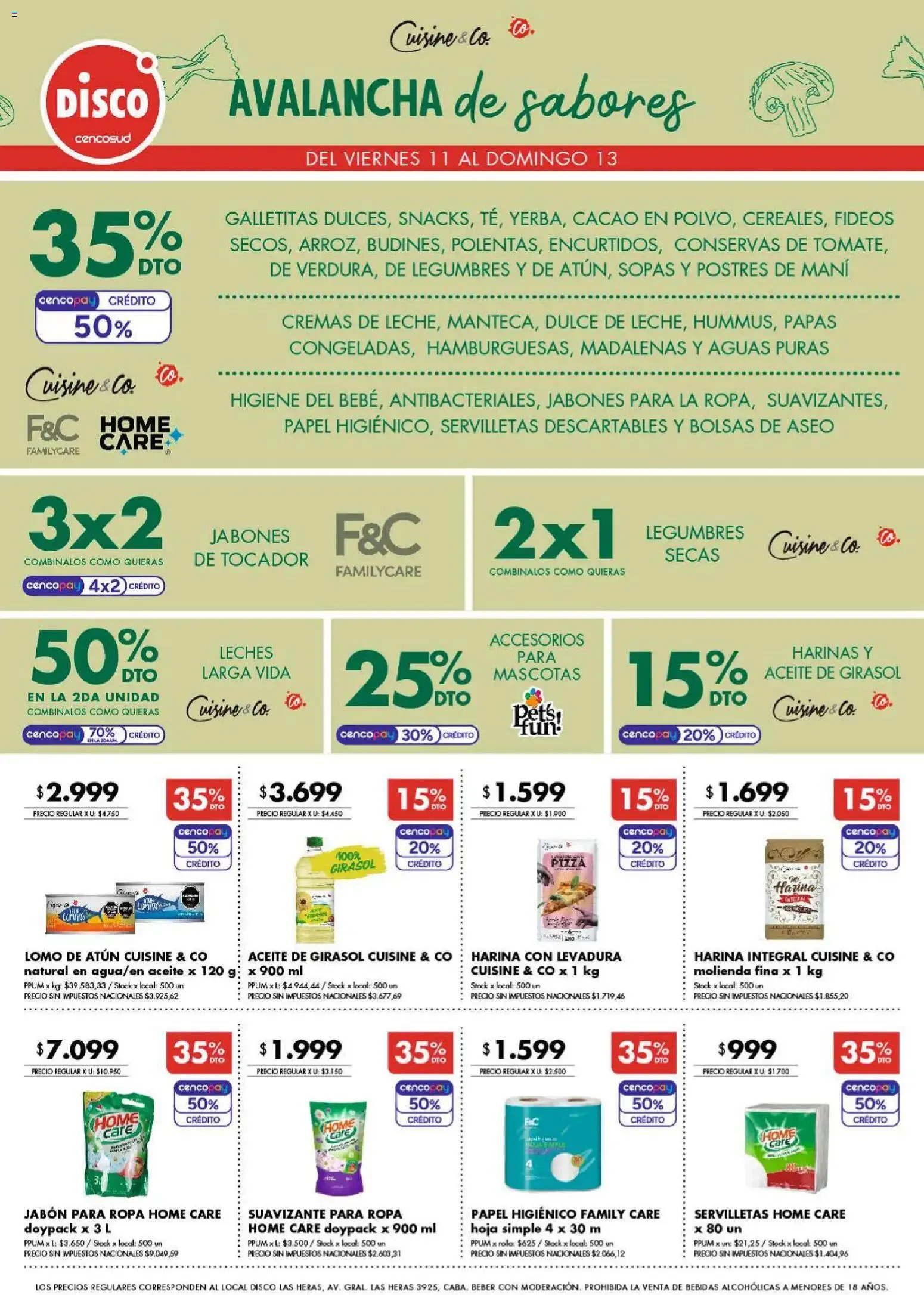 Ofertas de Disco - Ofertas | Bs. As. y Santa Fé del 11/09/2026 - 13/09/2026 11 de septiembre al 13 de septiembre 2026 - Página 7 del catálogo