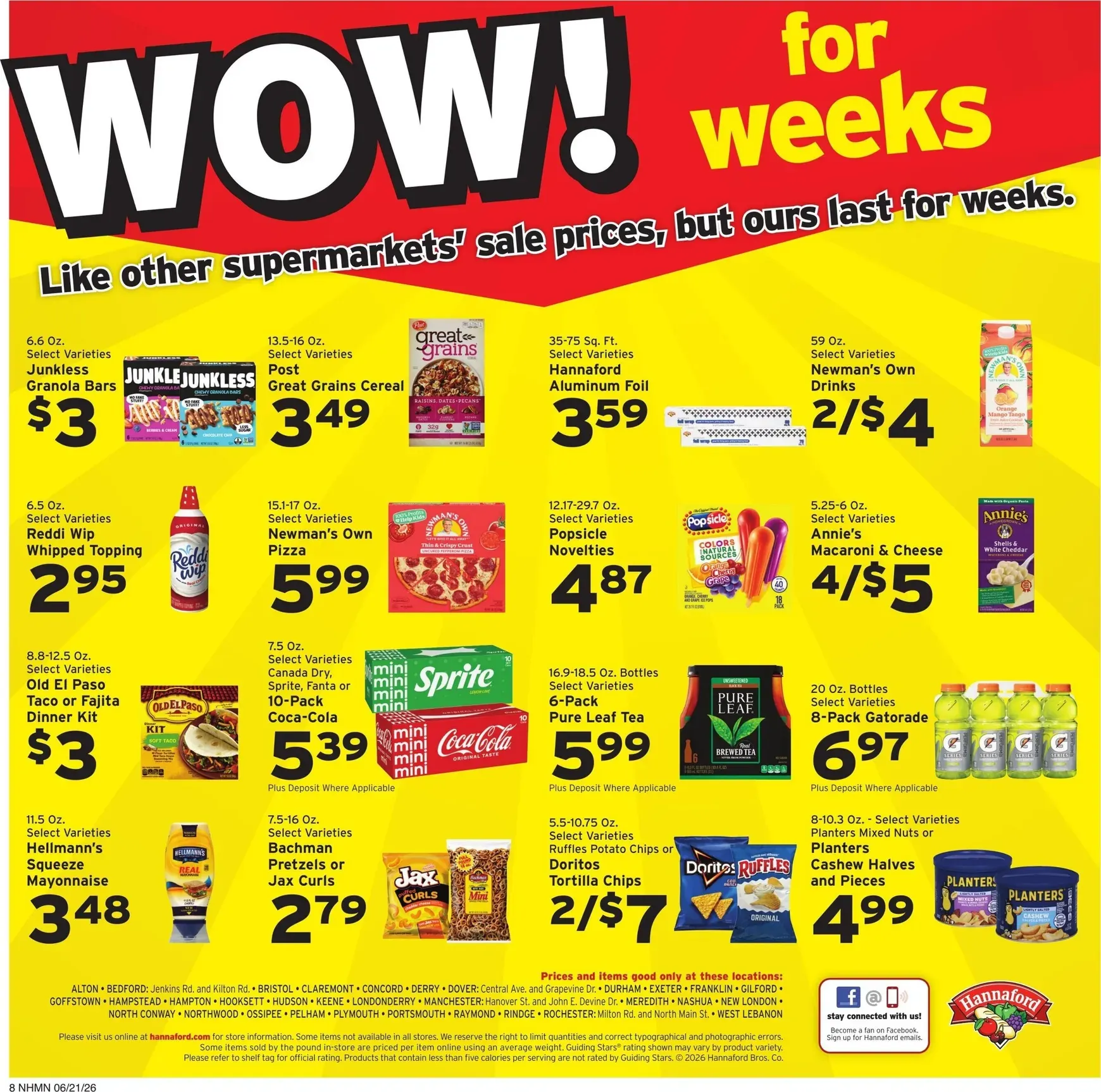 Weekly ad Prices are falling on our store brand items! from June 21 to June 27 2026 - Page 8
