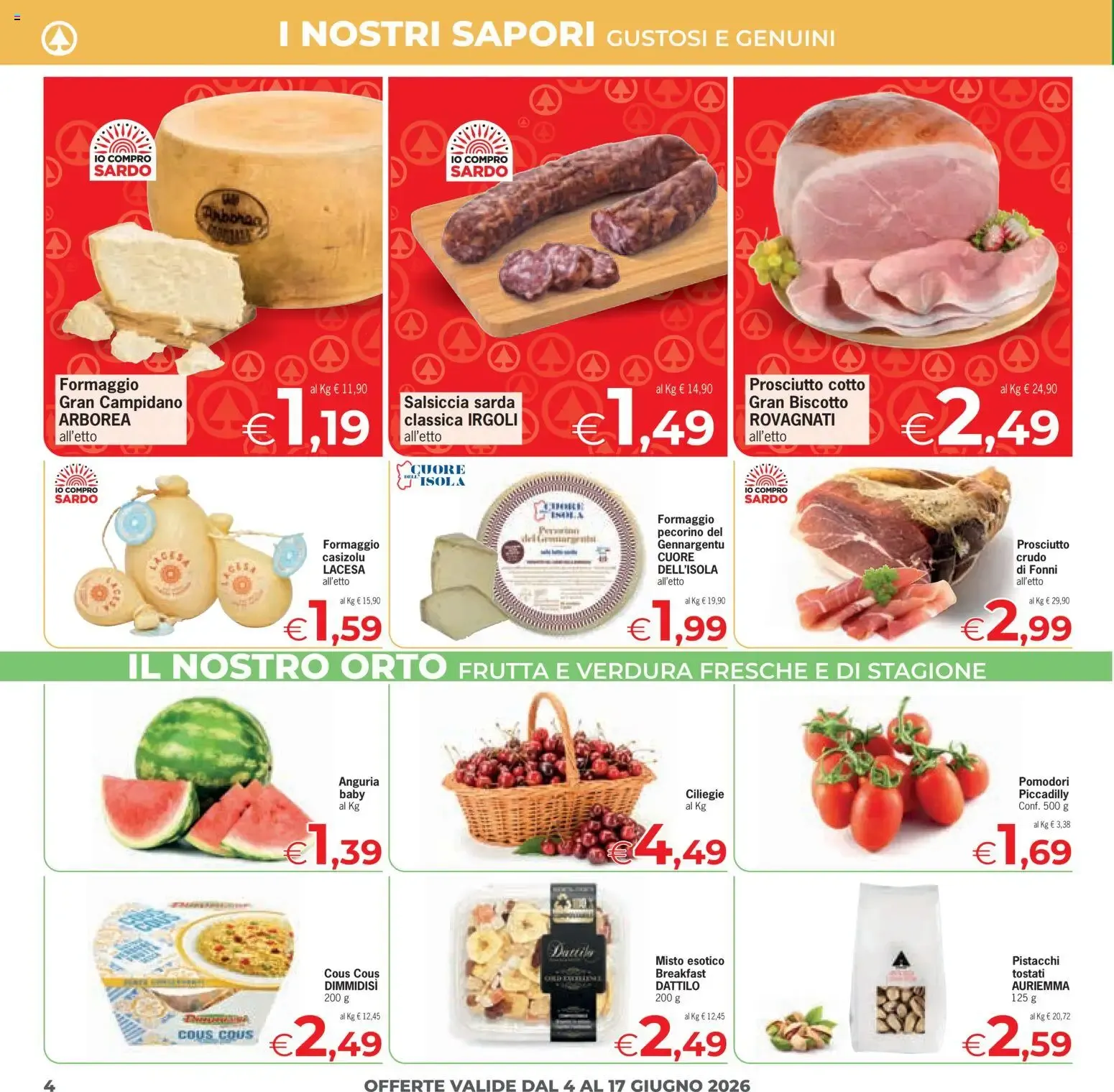 Despar Eurospar - Sconti Fino al 50% da 4 giugno a 17 giugno di 2026 - Pagina del volantino 4
