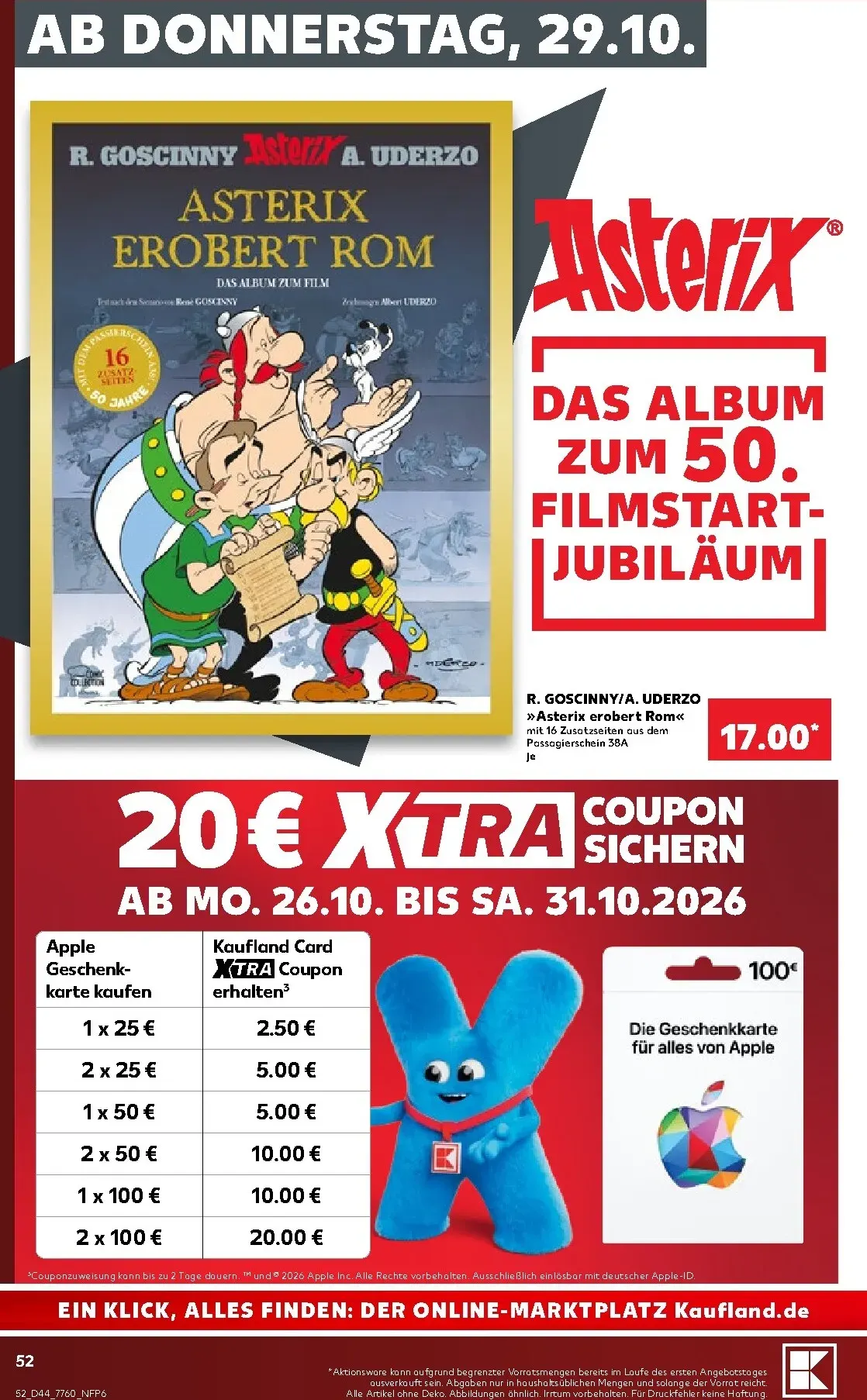 DEUTSCHLANDS BESTE PREISE von 26. Oktober bis 31. Oktober 2026 - Prospekt seite 53