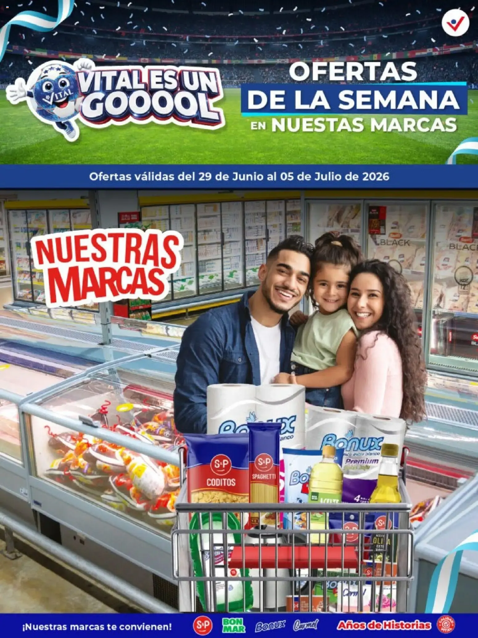 Ofertas de Vital - Especial nuestras marcas || del 29/06/2026 - 05/07/2026 || Catálogo 29 de junio al 5 de julio 2026 - Página 1 del catálogo