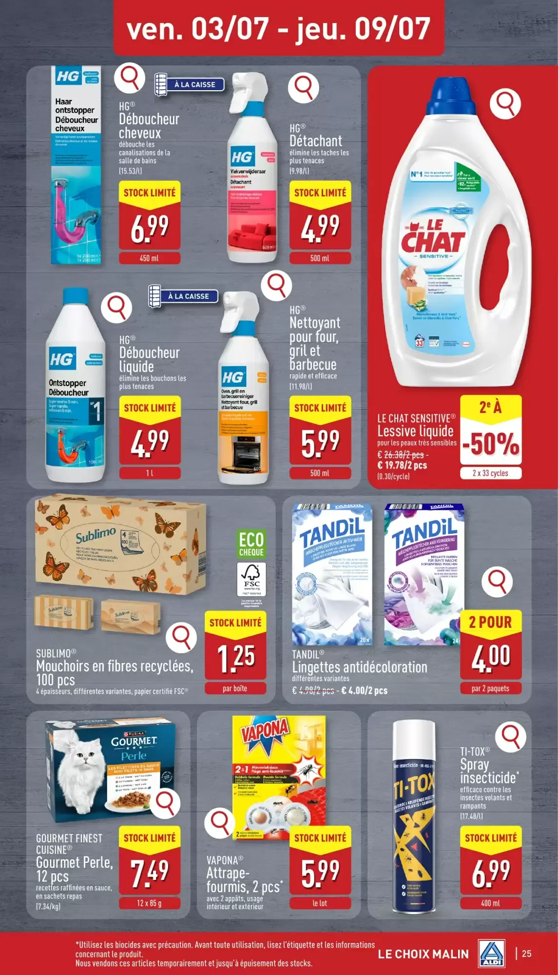 ALDI Dépliant week 27 van 29 juni tot 4 juli 2026 - folder pagina 25