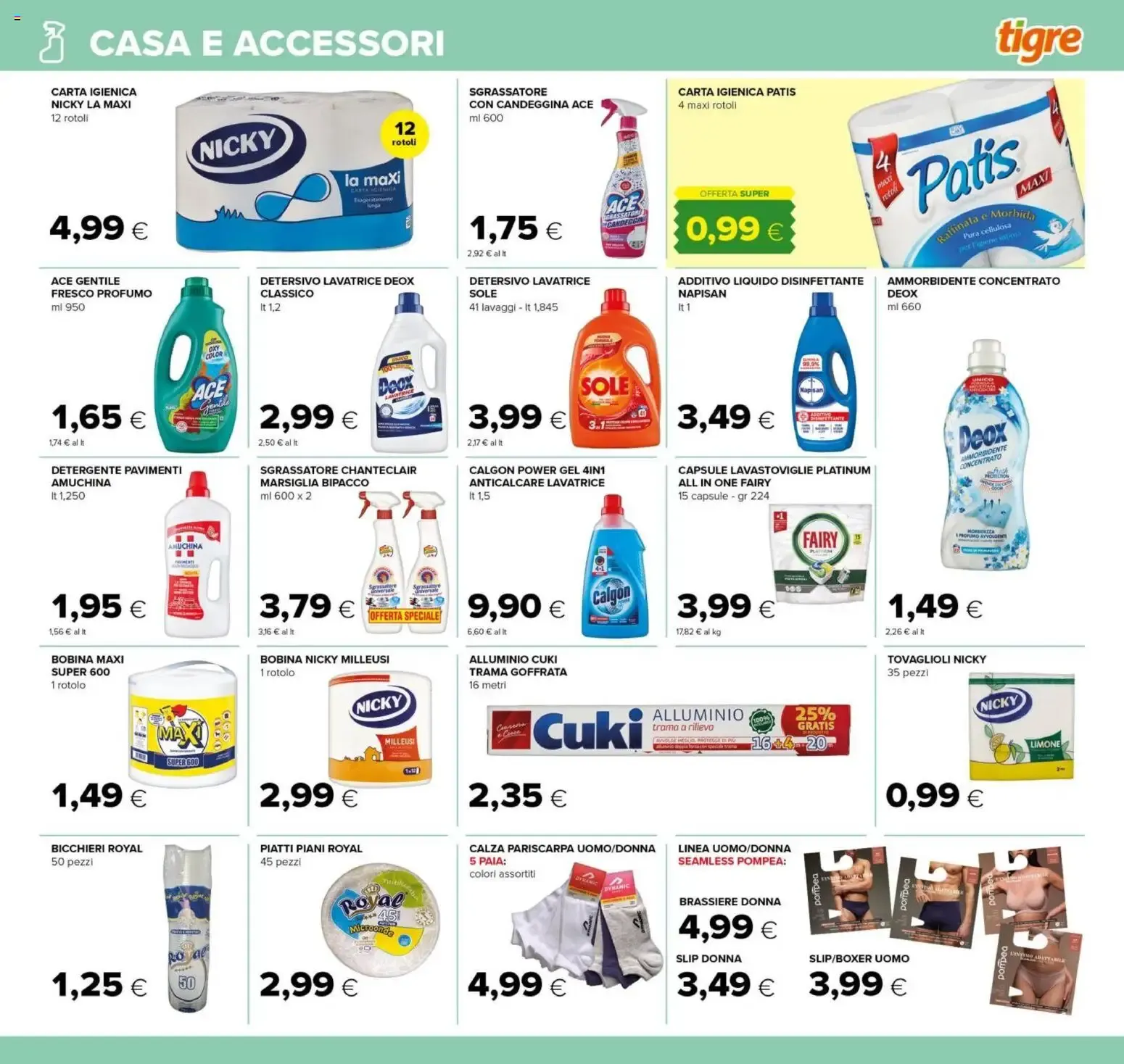 Nuovo Tigre volantino Roma dal 21/08/2026 > offerte anteprima 🛍️ da 21 agosto a 3 settembre di 2026 - Pagina del volantino 19