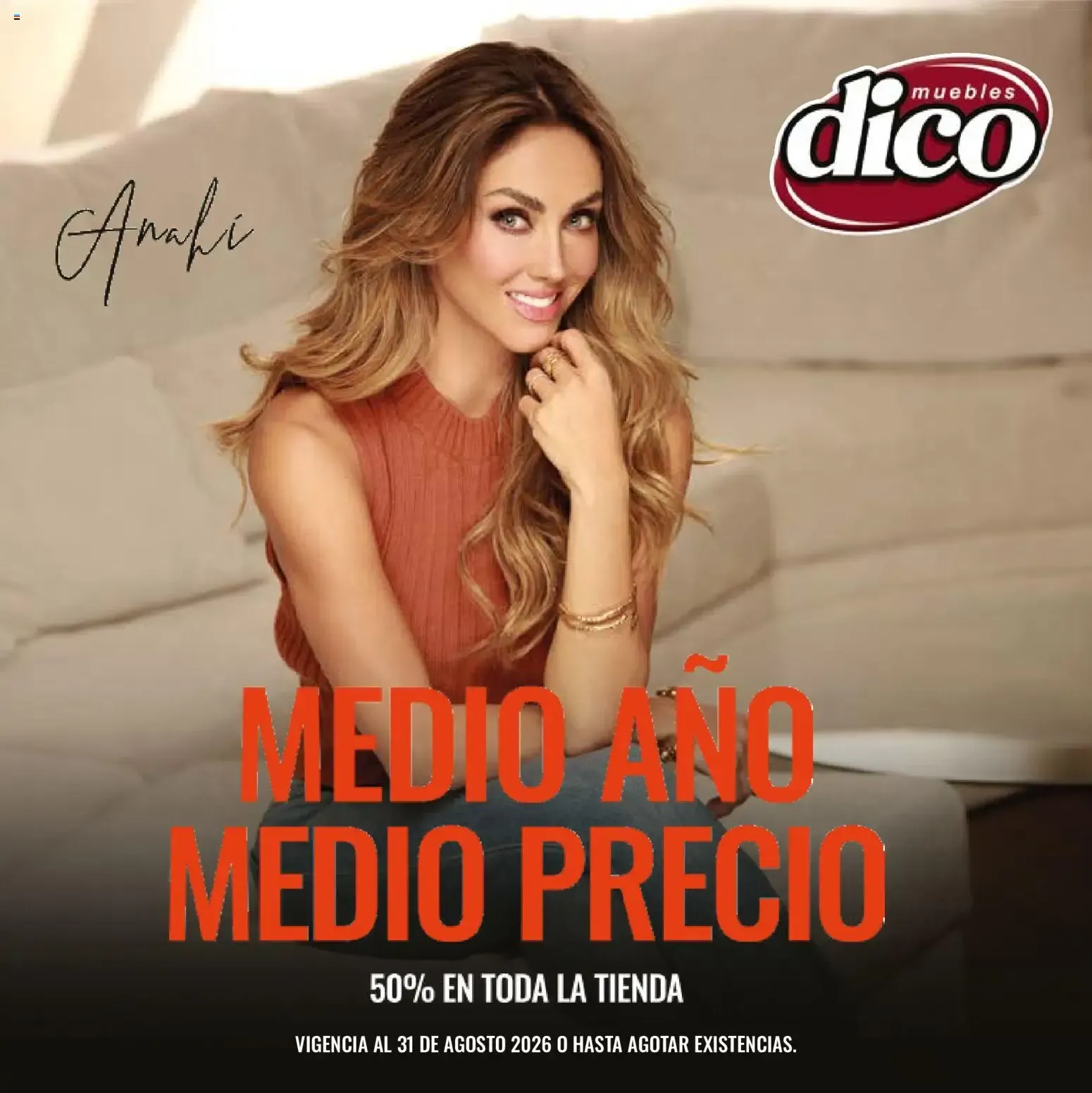 Catálogo de Dico Muebles - Medio Año Medio Precio 1 de agosto al 31 de agosto 2026 - Pagina 1