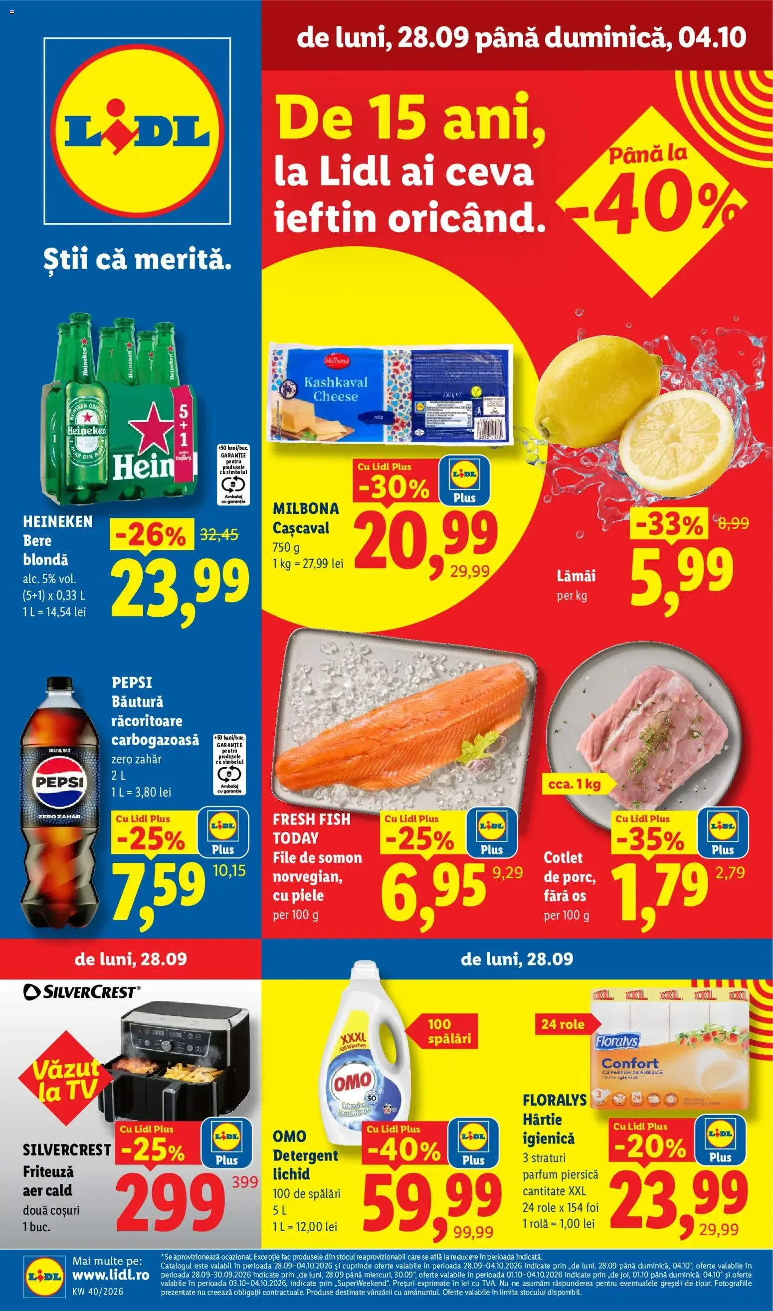 Catalog Catalog LIDL 28.09.2026 - Oferta și Revista online de la 28 septembrie până la 4 octombrie 2026 - Revista Pagina 1