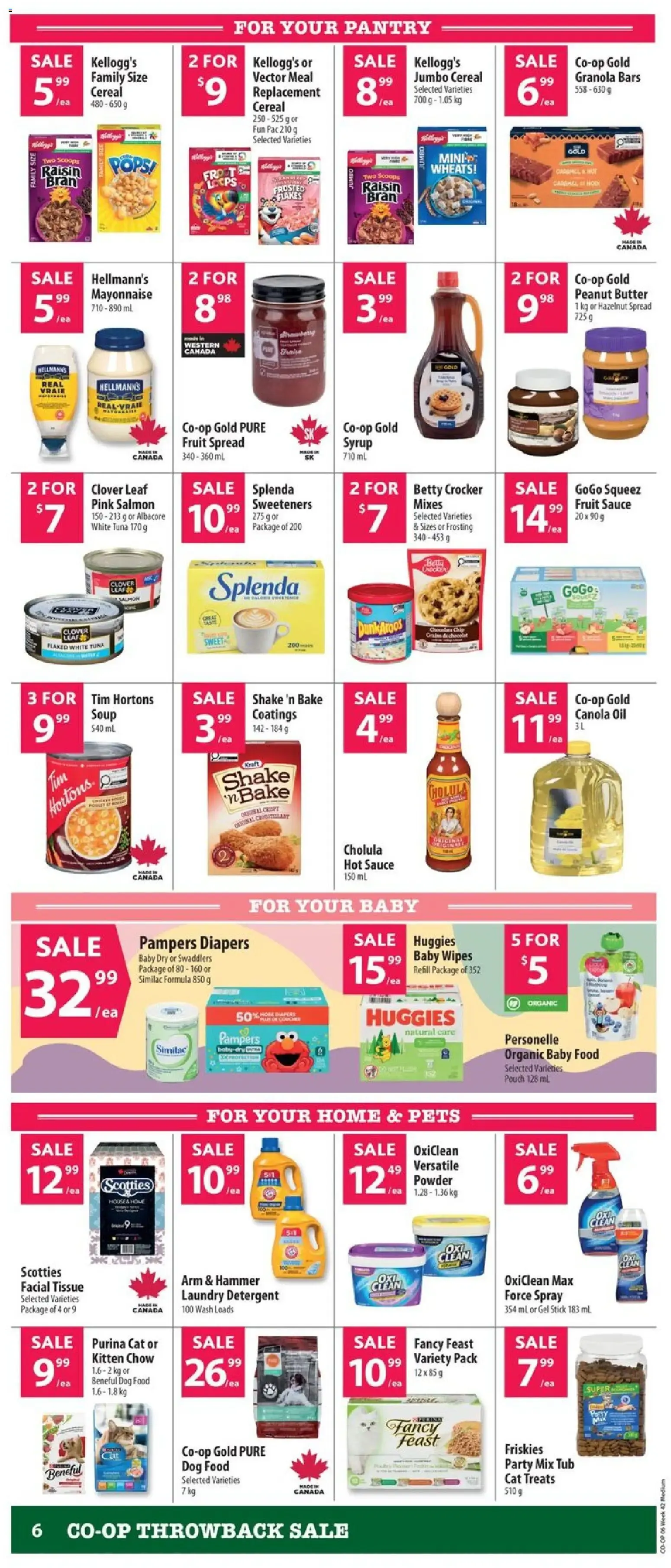 Co-op Throwback Sale from October 15 to October 21 2026 - flyer page 14