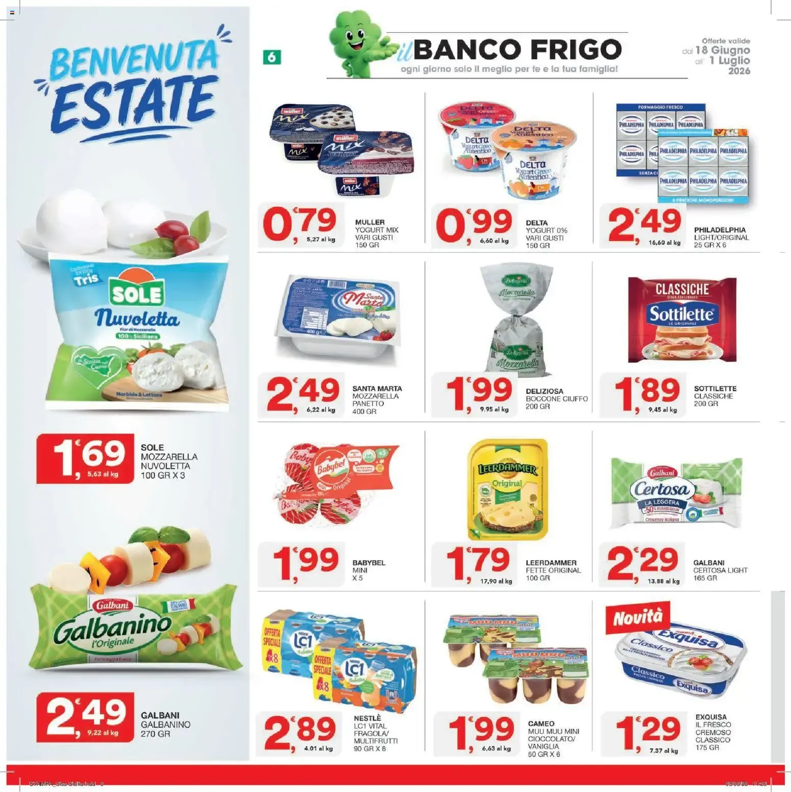 SISA - Offerte valide dal 18 Giugno all' 1 Luglio 2026 da 18 giugno a 1 luglio di 2026 - Pagina del volantino 6