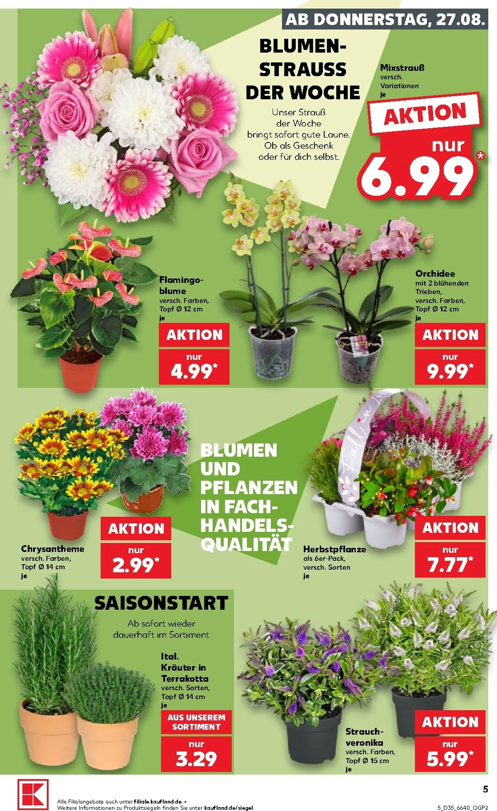 Kaufland Prospekt nächste Woche – von Donnerstag 27.08.2026 bis Mittwoch 02.09.2026 von 27. August bis 2. September 2026 - Prospekt seite 6