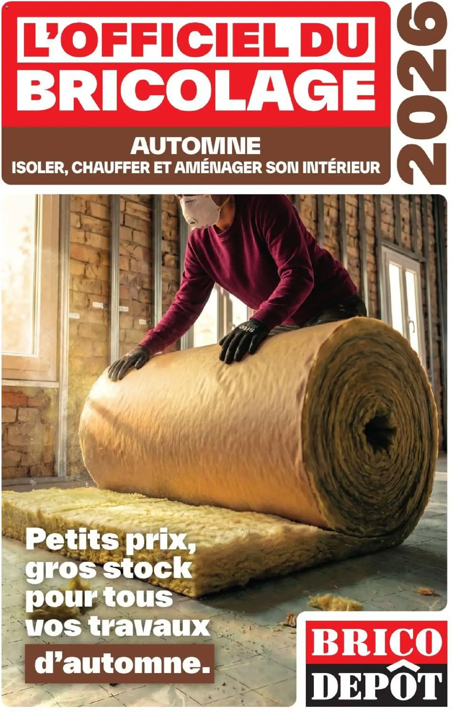 L'OFFICIEL DU BRICOLAGE - Automne du 17 septembre au 1 octobre 2026 - Catalogue page 1