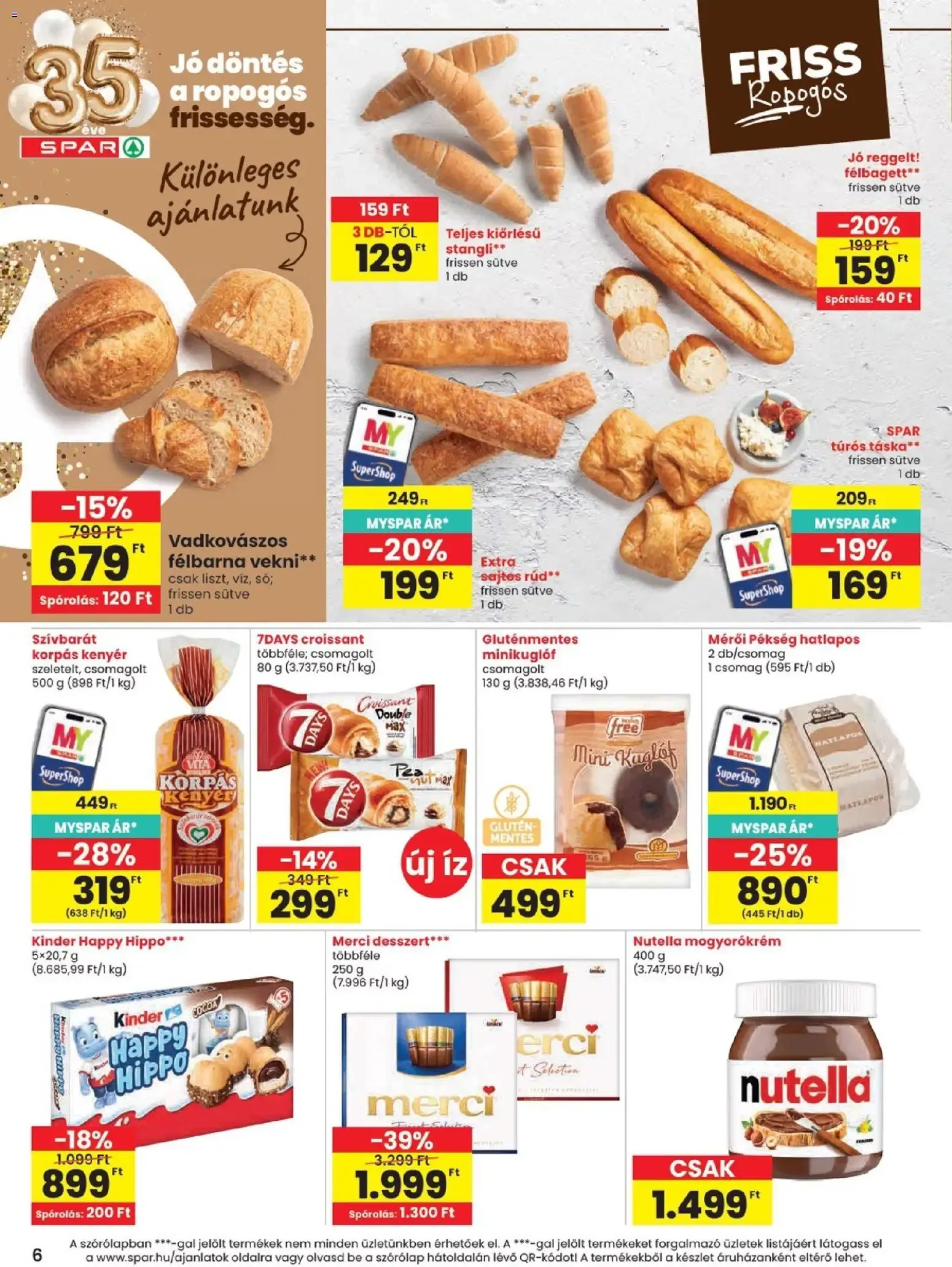 Katalógus Spar akciós újság - Születnapi szenzáció! június 18.-tól június 24.-ig 2026. - Oldal 6