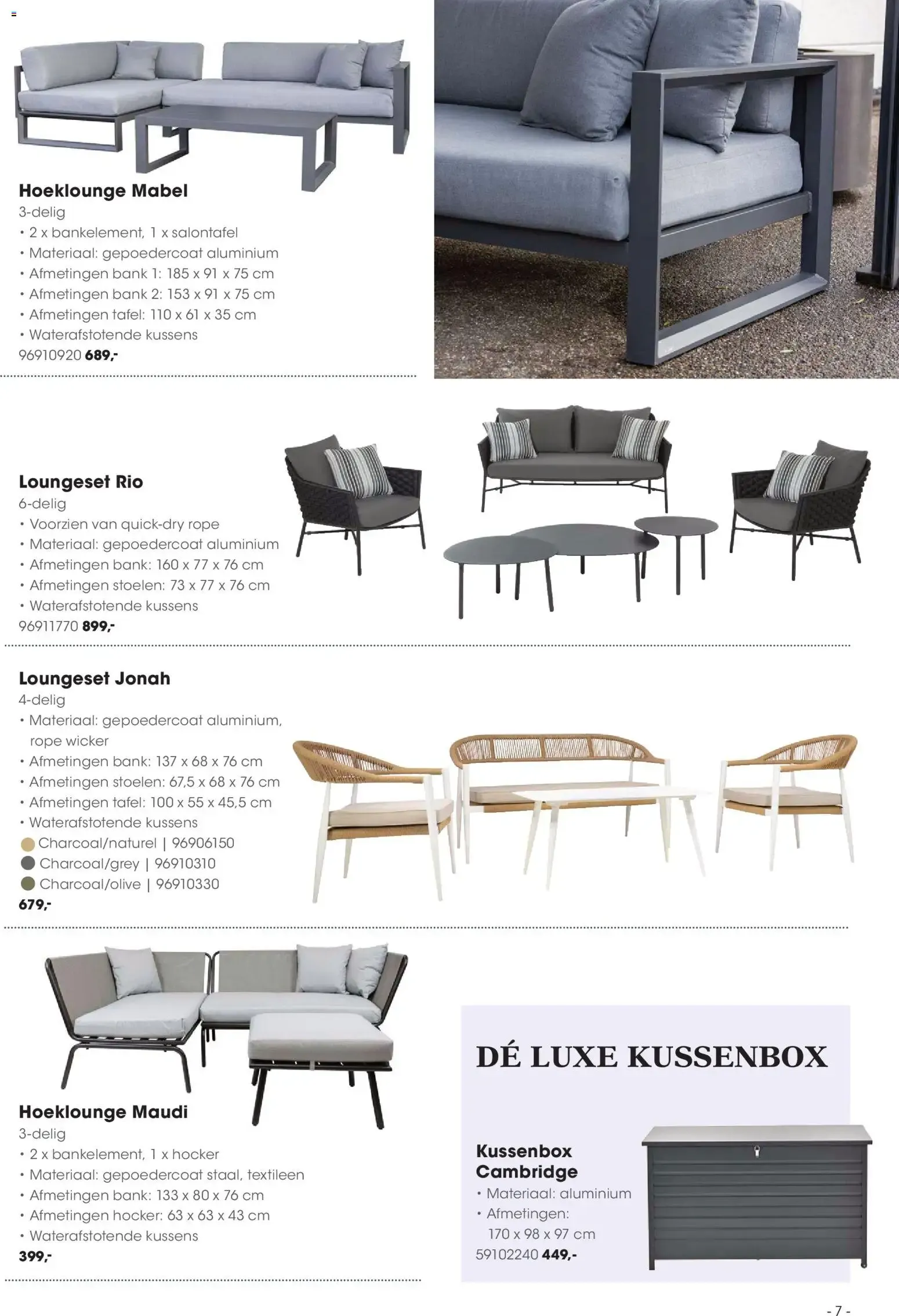 Hanos Terrascatalogus 2026 van 23 maart tot 31 augustus 2026 - Folder pagina 7