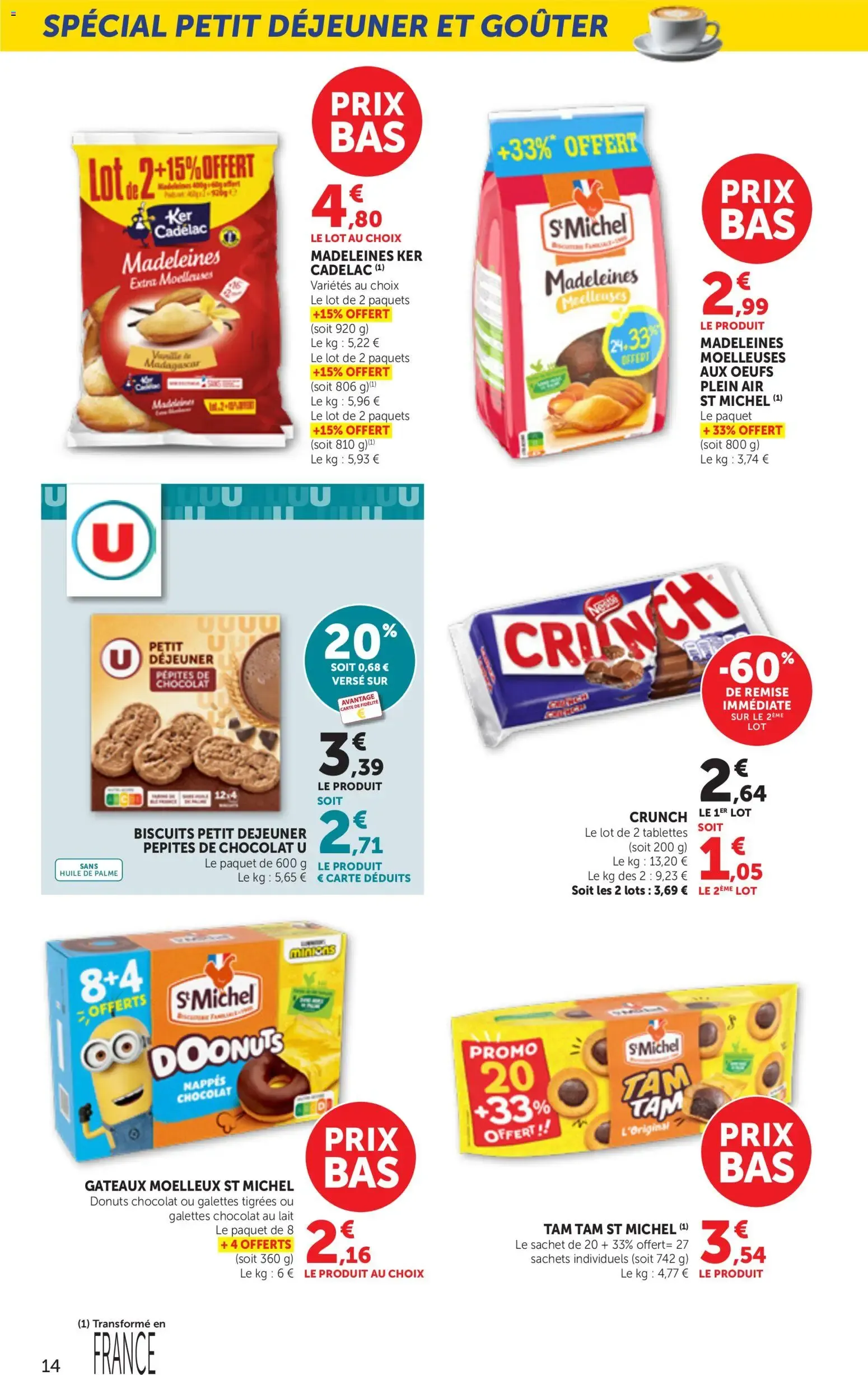 bi1 prospectus à partir du 18/08/2026 - promo en ligne du 18 août au 30 août 2026 - Catalogue page 14
