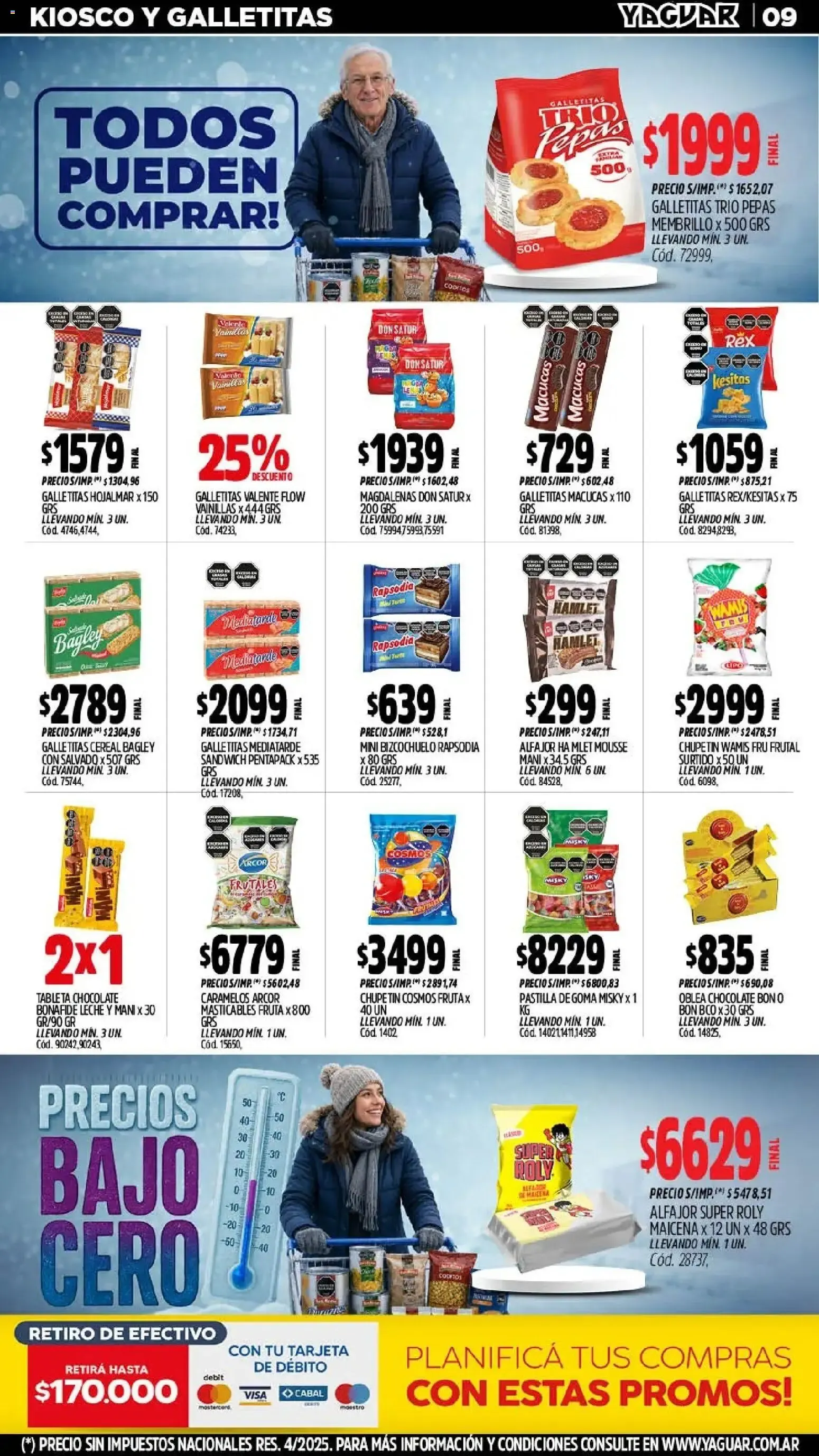 Ofertas de Mayorista Yaguar: Precios Bajo Cero - Oferta Semanal San Juan 20 de julio al 25 de julio 2026 - Página 9 del catálogo