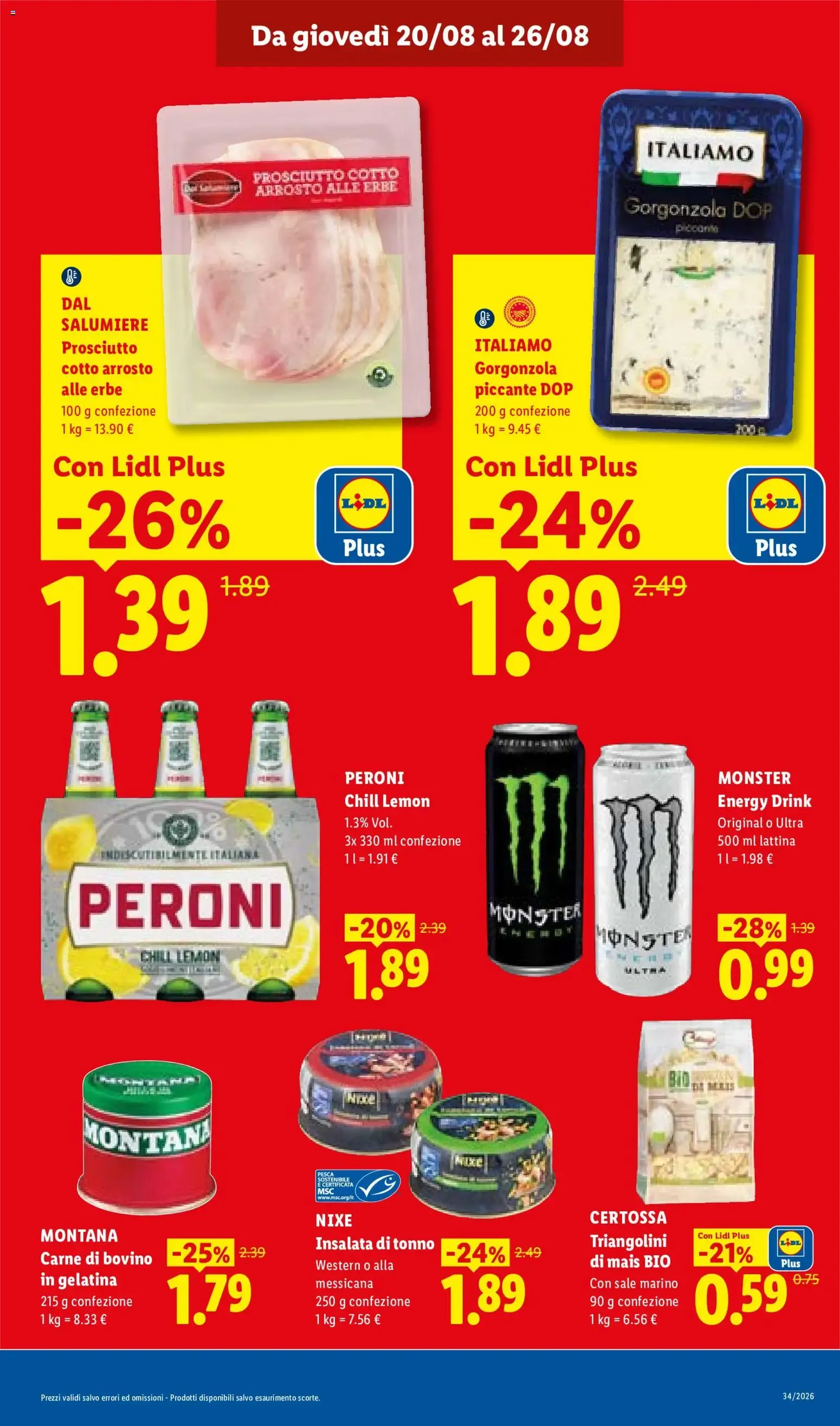 NUOVO LIDL volantino dal 20/08/2026 della prossima settimana da 20 agosto a 26 agosto di 2026 - Pagina del volantino 16