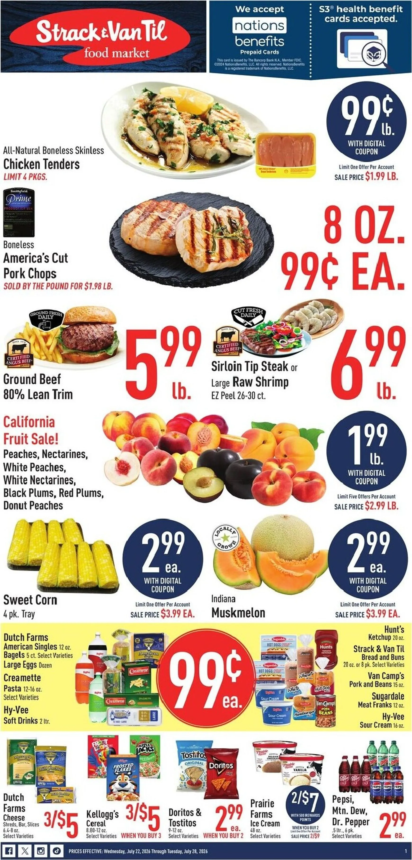 Current Strack & Van Til leaflet valid from Wednesday 07/22/2026 to Tuesday 07/28/2026