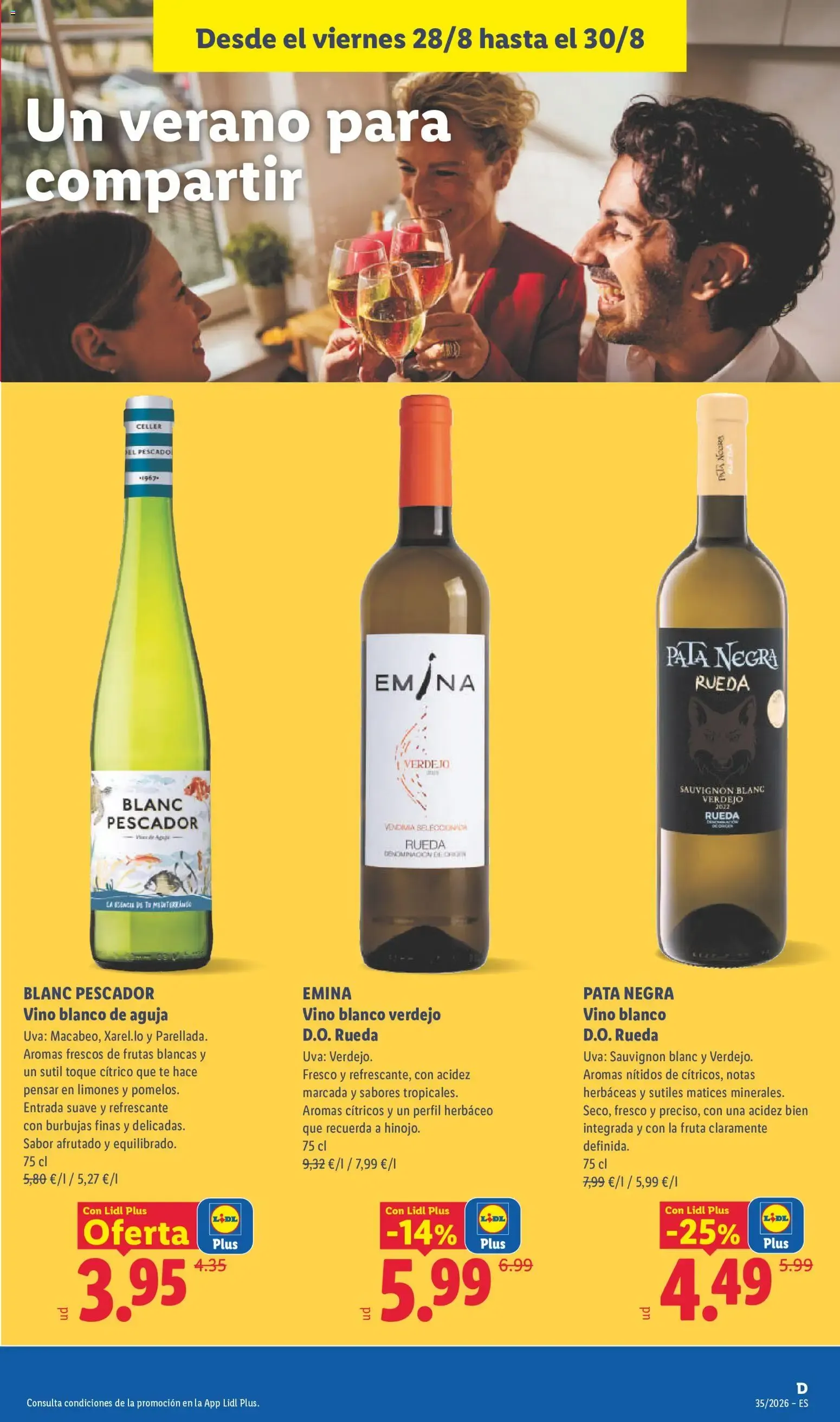 Catálogo de Lidl: Ahorra el doble - Ofertas 24 de agosto al 30 de agosto 2026 - Página 39
