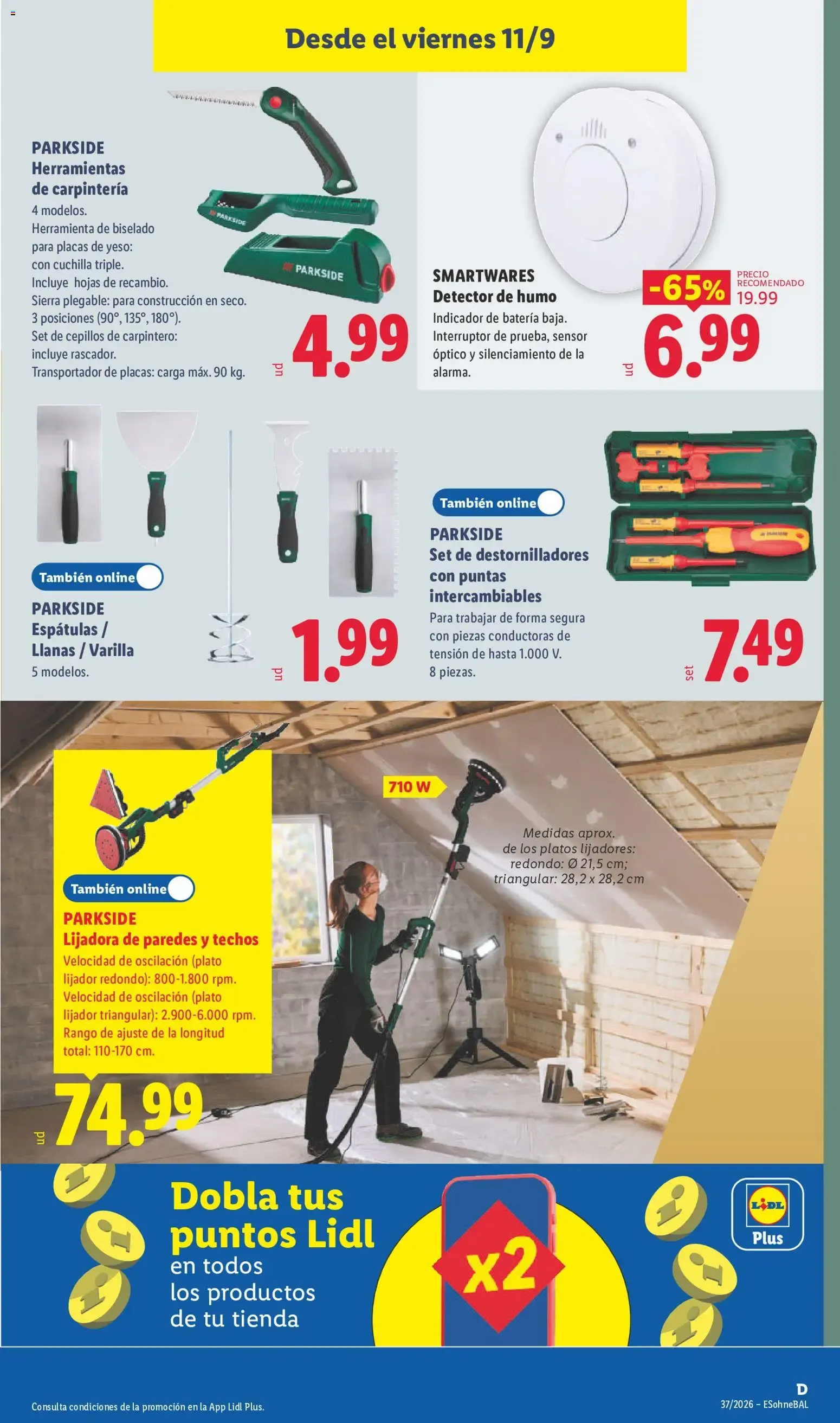 Catálogo de Lidl folleto de bazar del 07/09/2026 | Ofertas 7 de septiembre al 13 de septiembre 2026 - Página 15